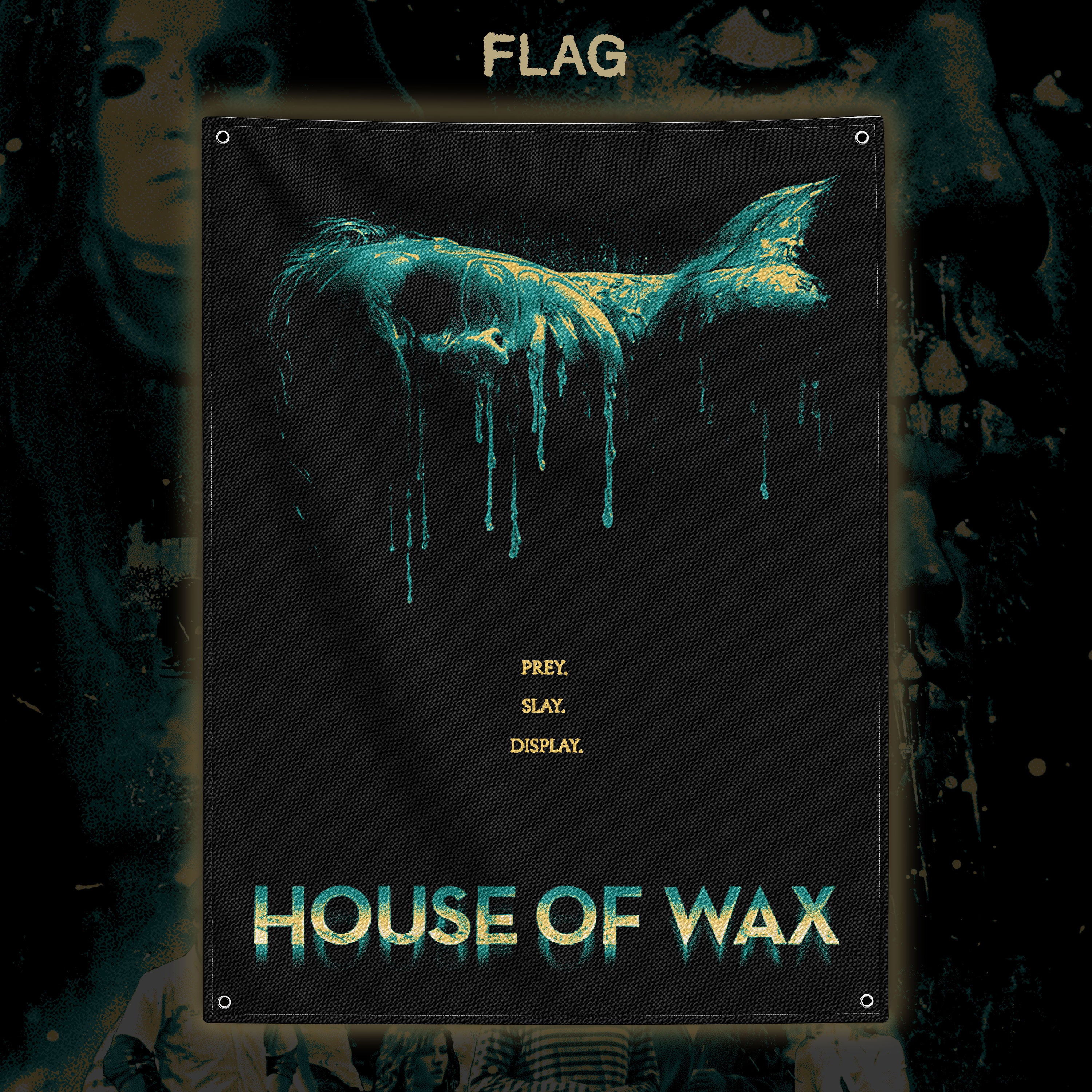 PRE-ORDER: House of Wax 30” x 40” Flag