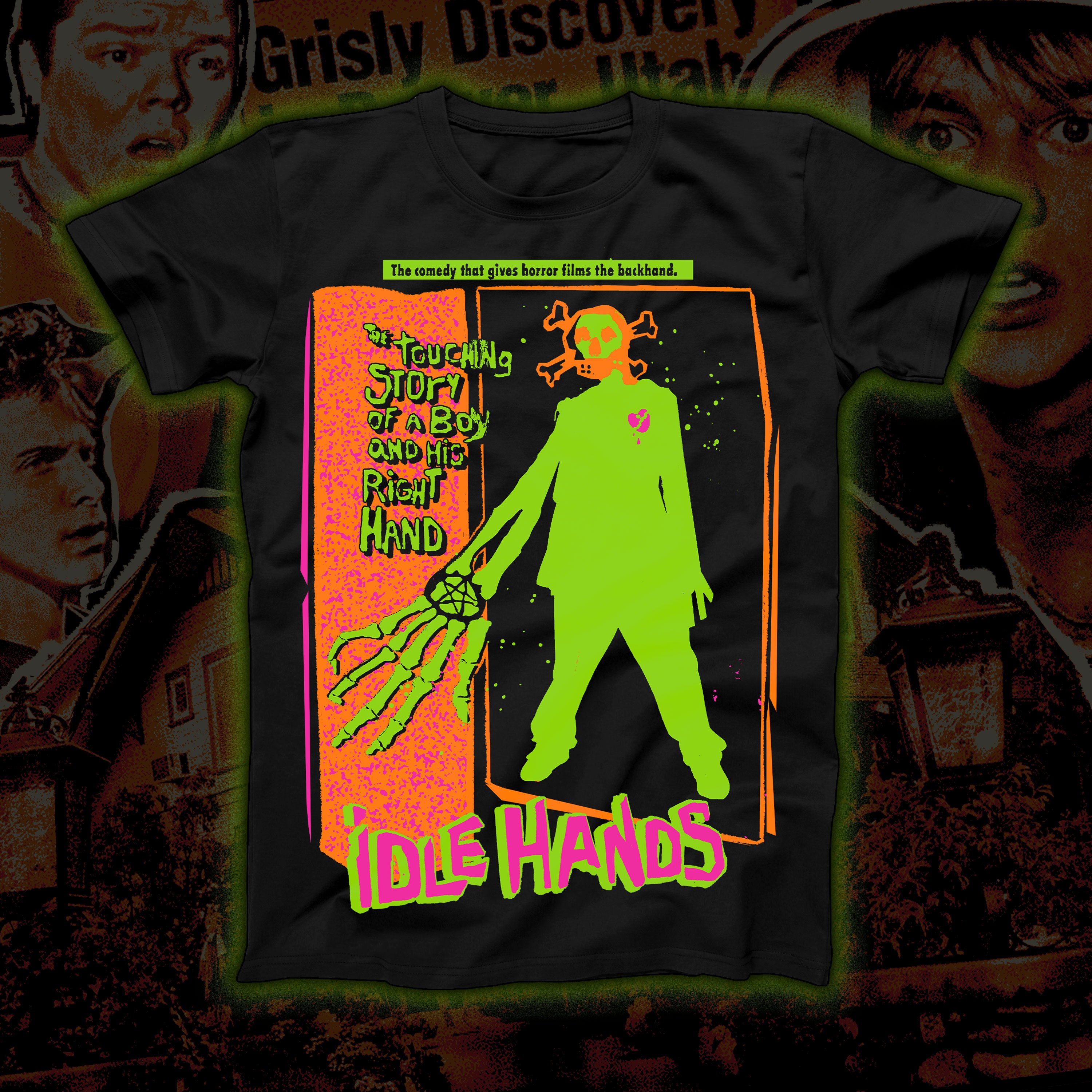 PRE-ORDER: Idle Hands “Psycho Killer” Regular tee