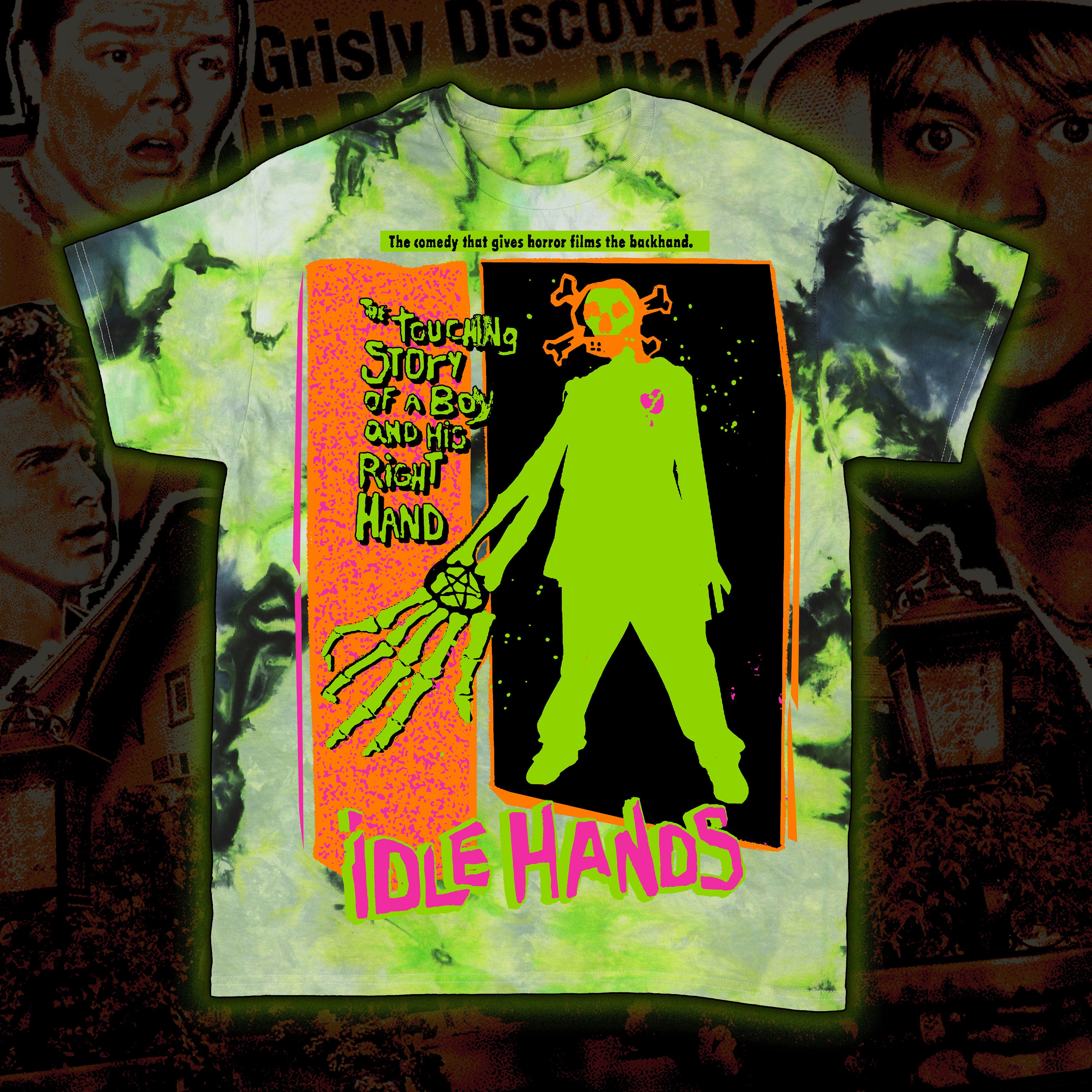 PRE-ORDER: Idle Hands “Psycho Killer” Tie dye