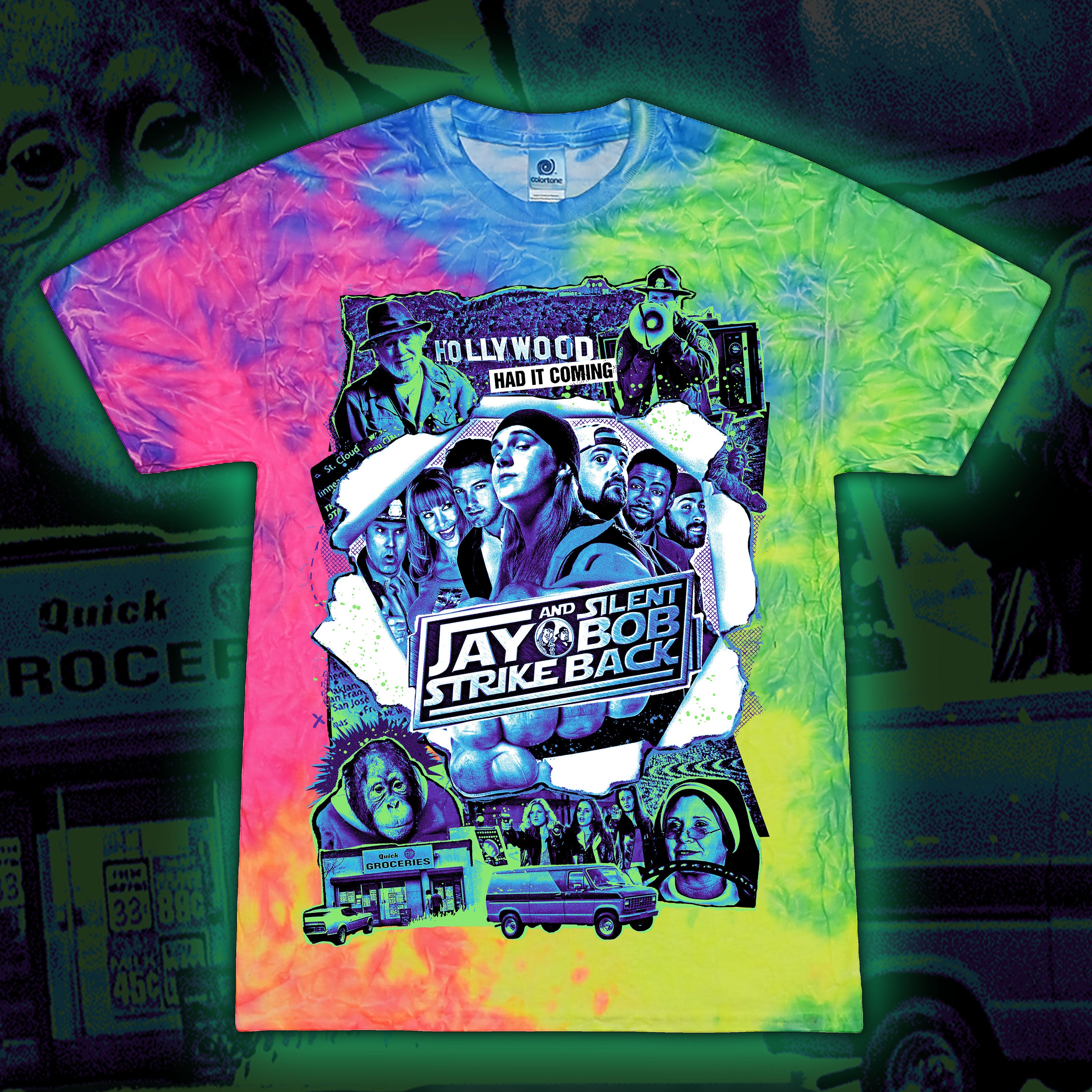 Jay and Silent Bob Strike Back “Rules of the Road” Tie dye