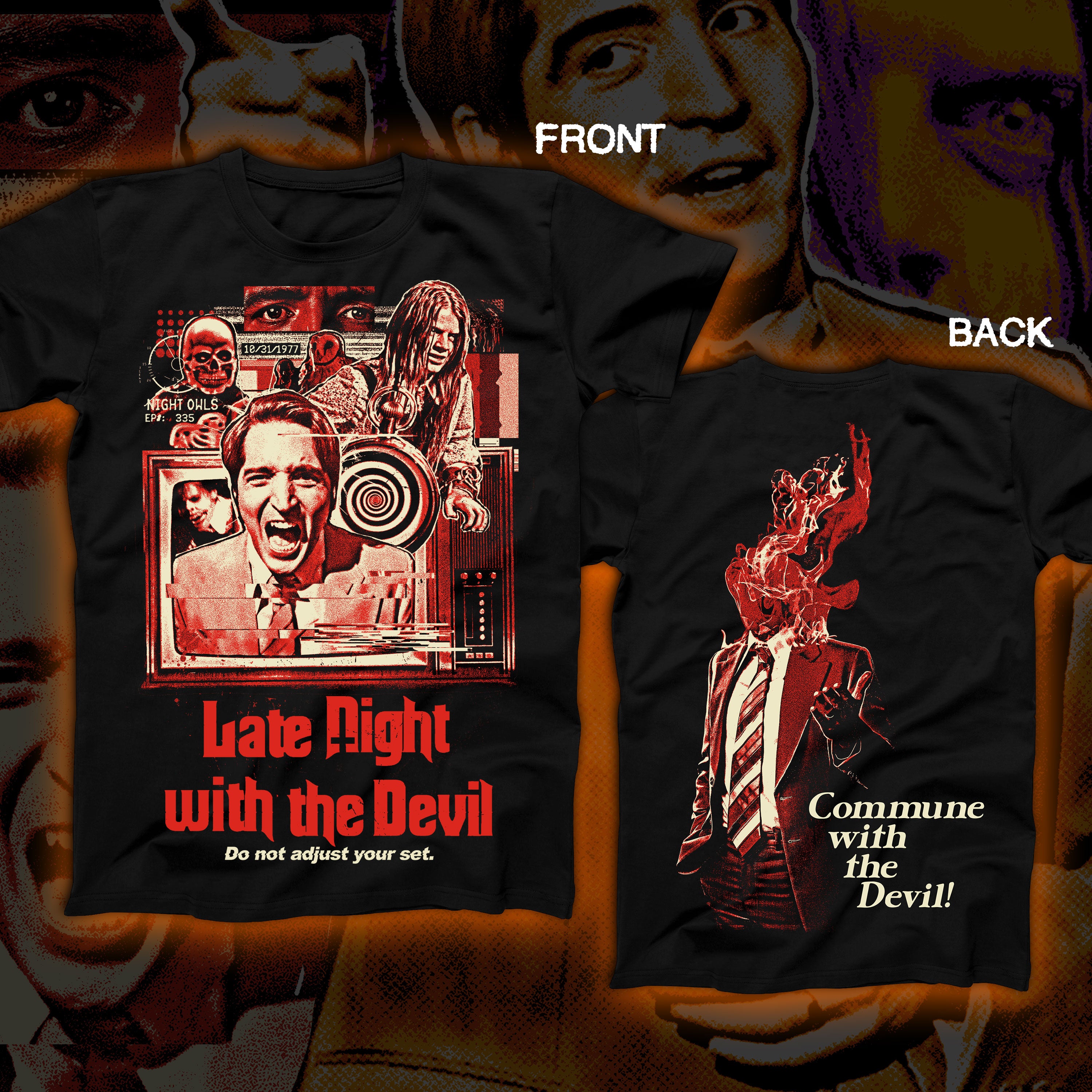 Late Night with the Devil – Regular tee