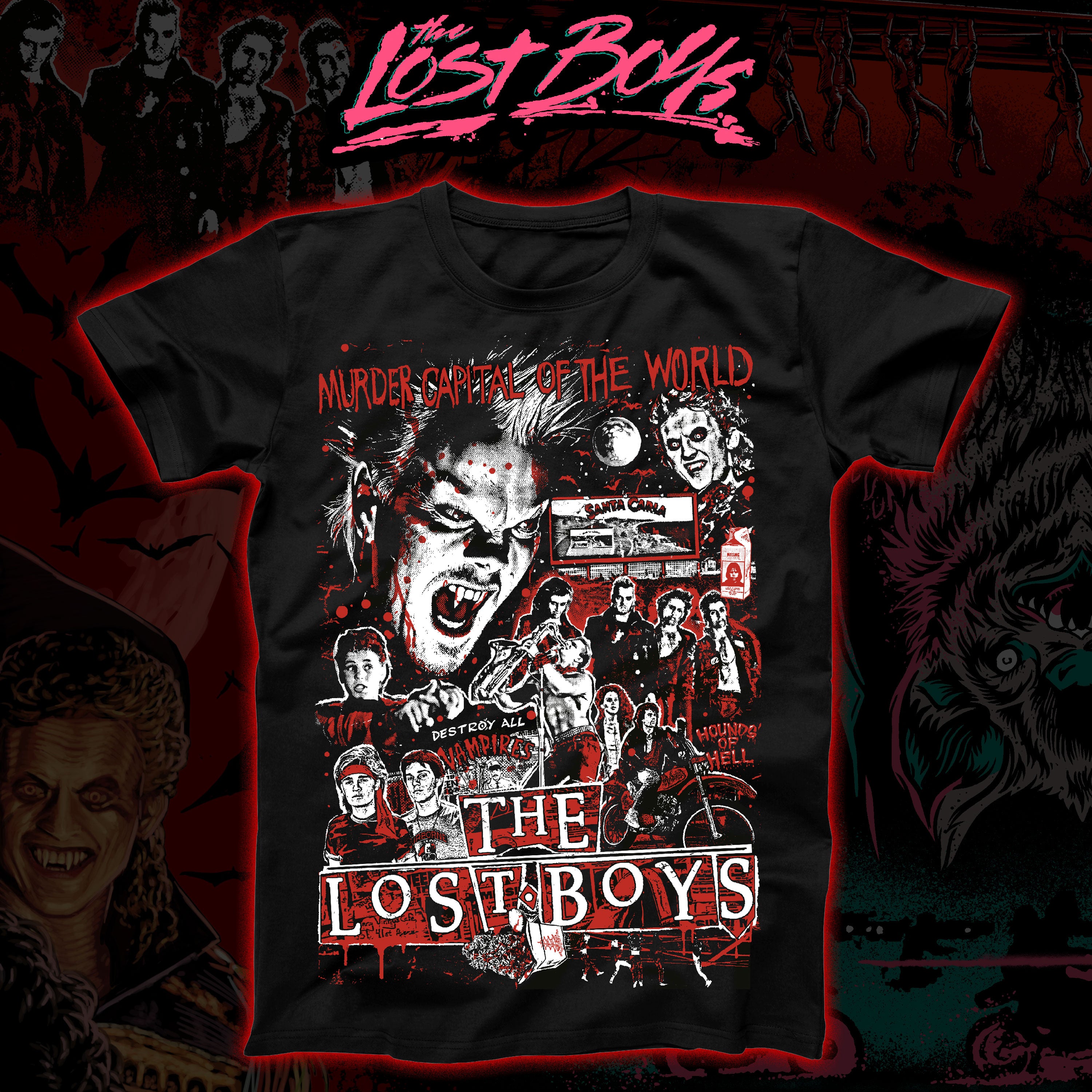 The Lost Boys "Murder Capital of the World" Regular tee