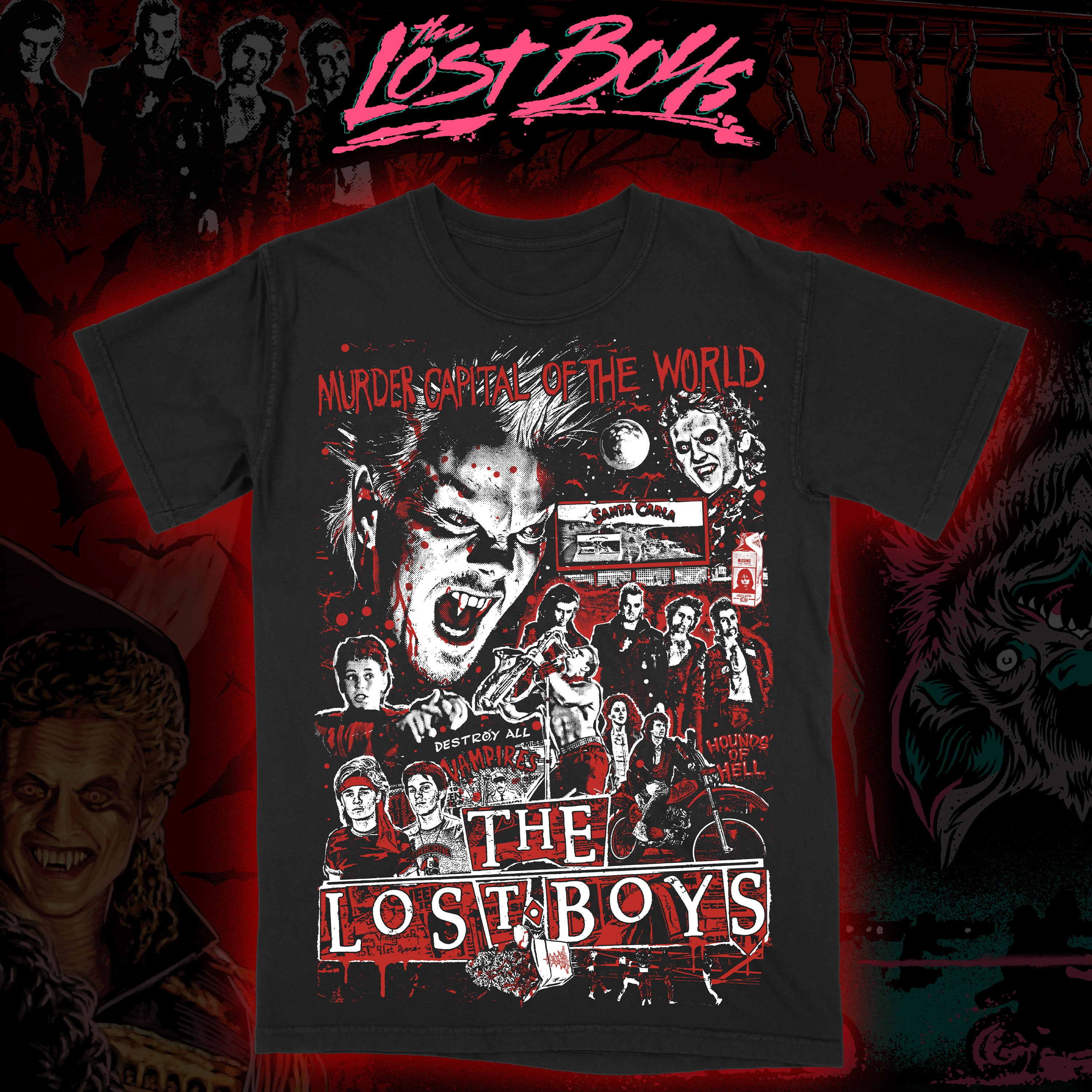 The Lost Boys "Murder Capital of the World" Premium tee