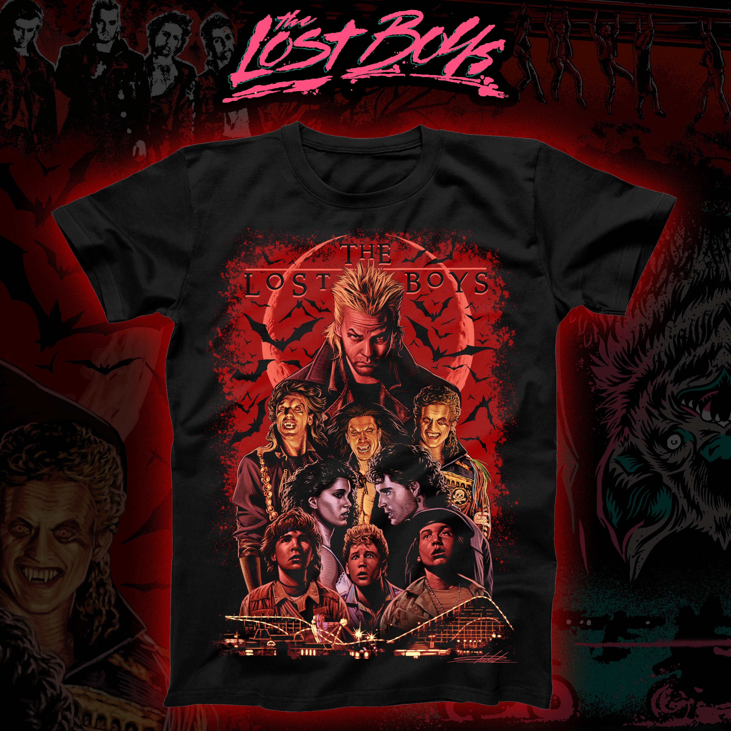The Lost Boys "Santa Carla" Regular tee