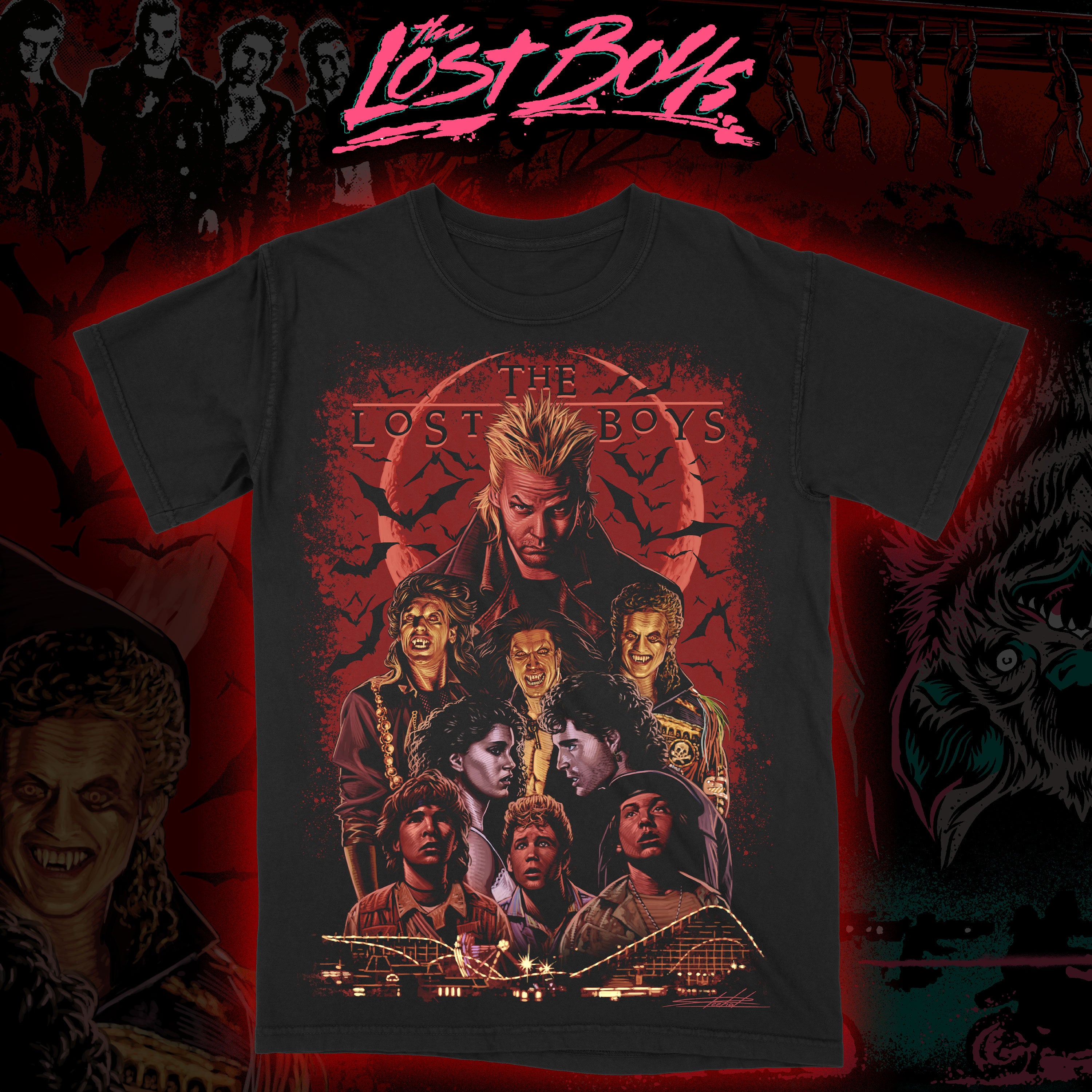 The Lost Boys "Santa Carla" Premium tee