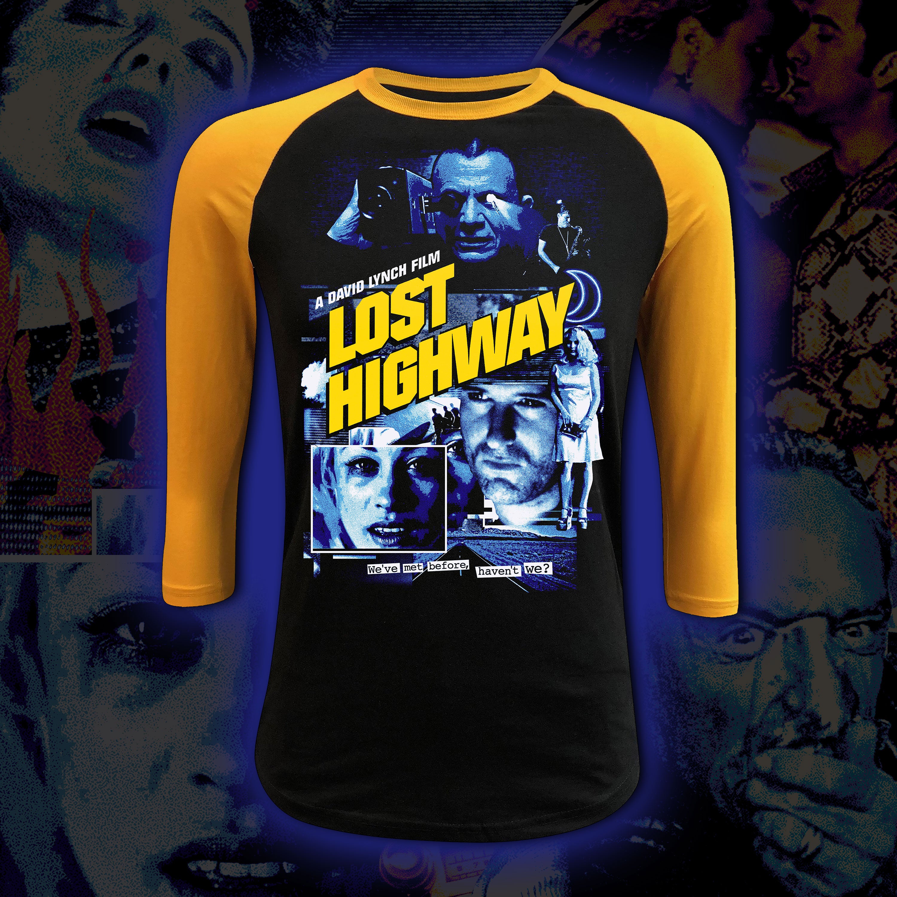 PRE-ORDER: Lost Highway – Baseball tee
