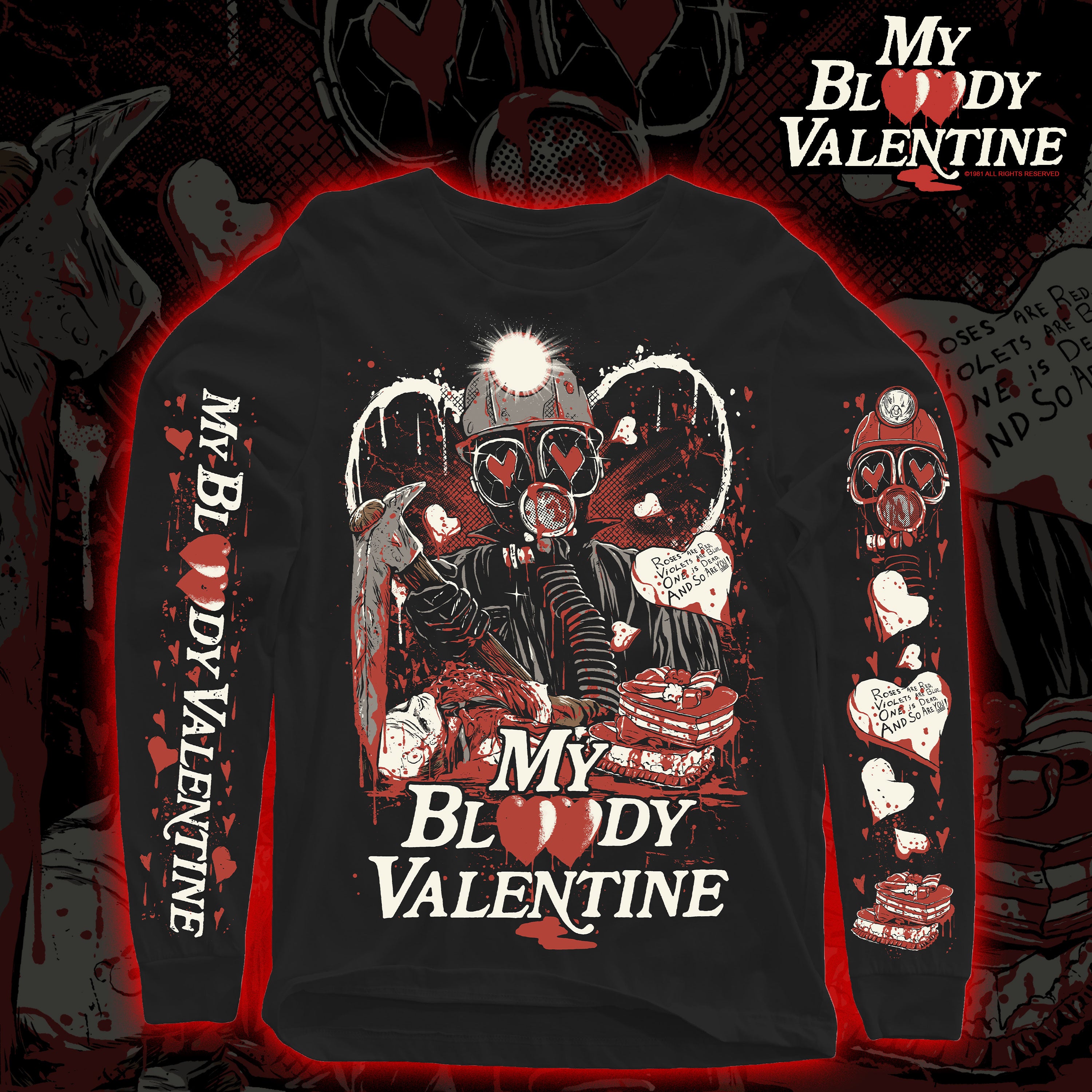 My Bloody Valentine "Beware" Regular long sleeve