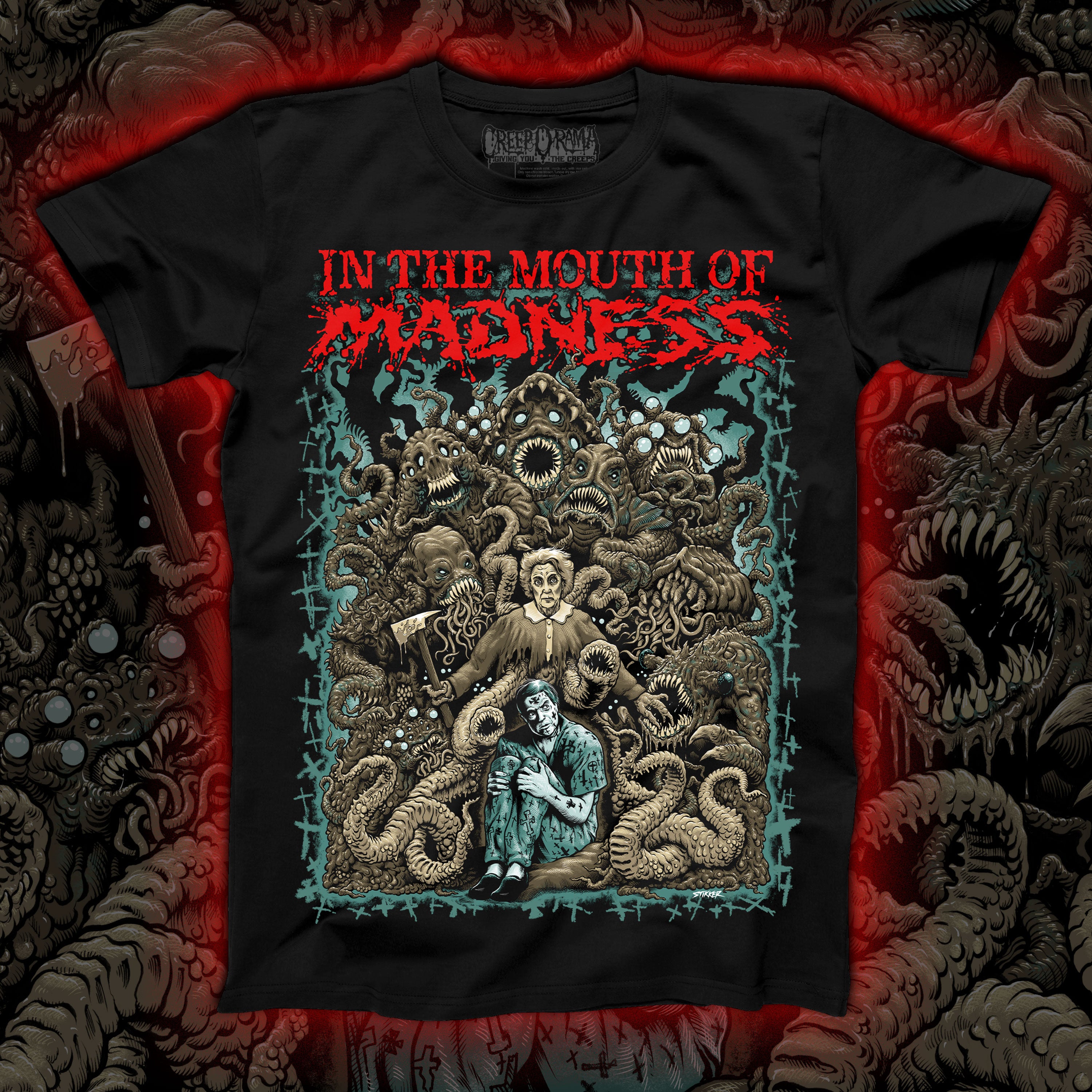 PRE-ORDER: In the Mouth of Madness – Regular tee