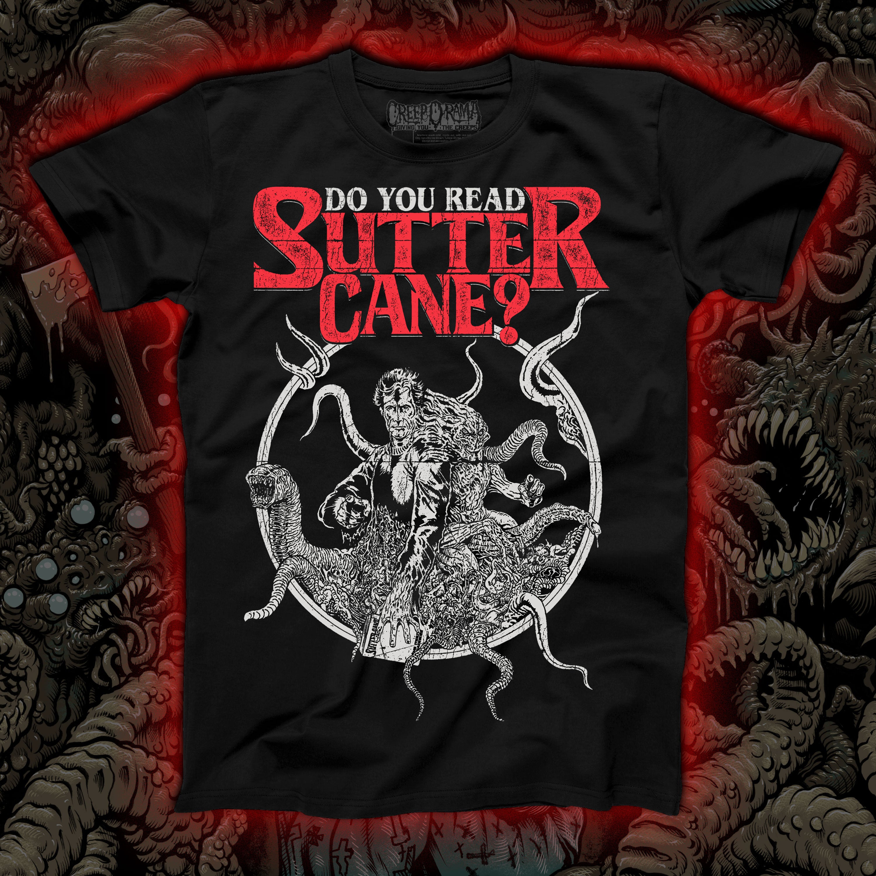 PRE-ORDER: Do You Read Sutter Cane? – Regular tee