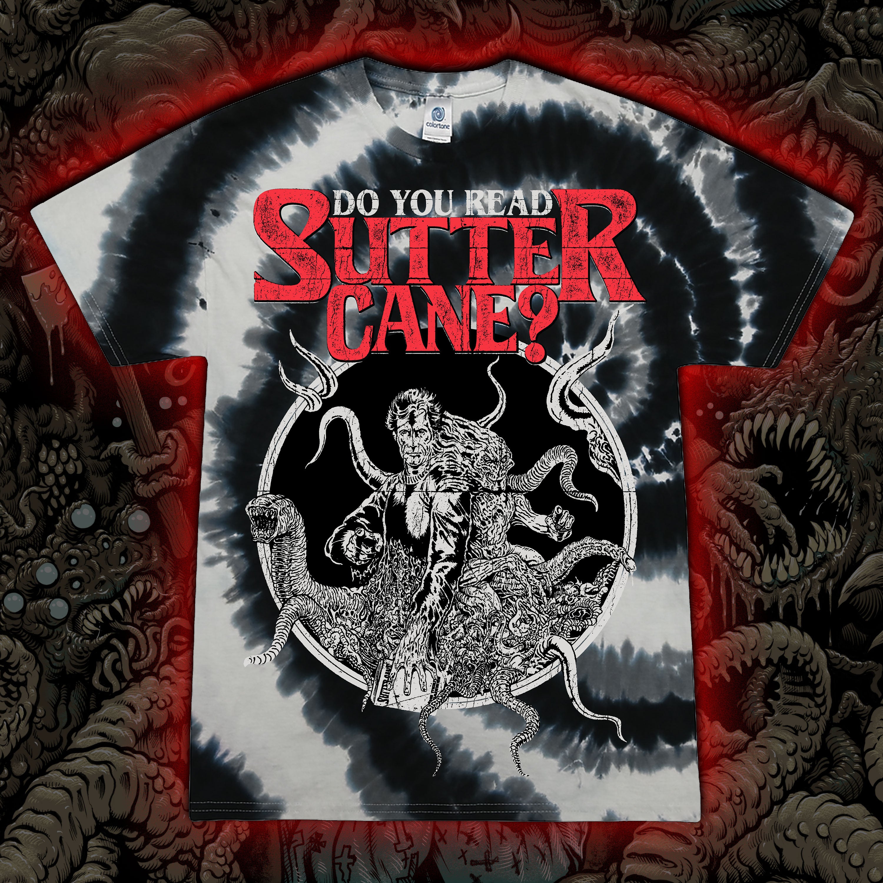 PRE-ORDER: Do You Read Sutter Cane? – Tie dye