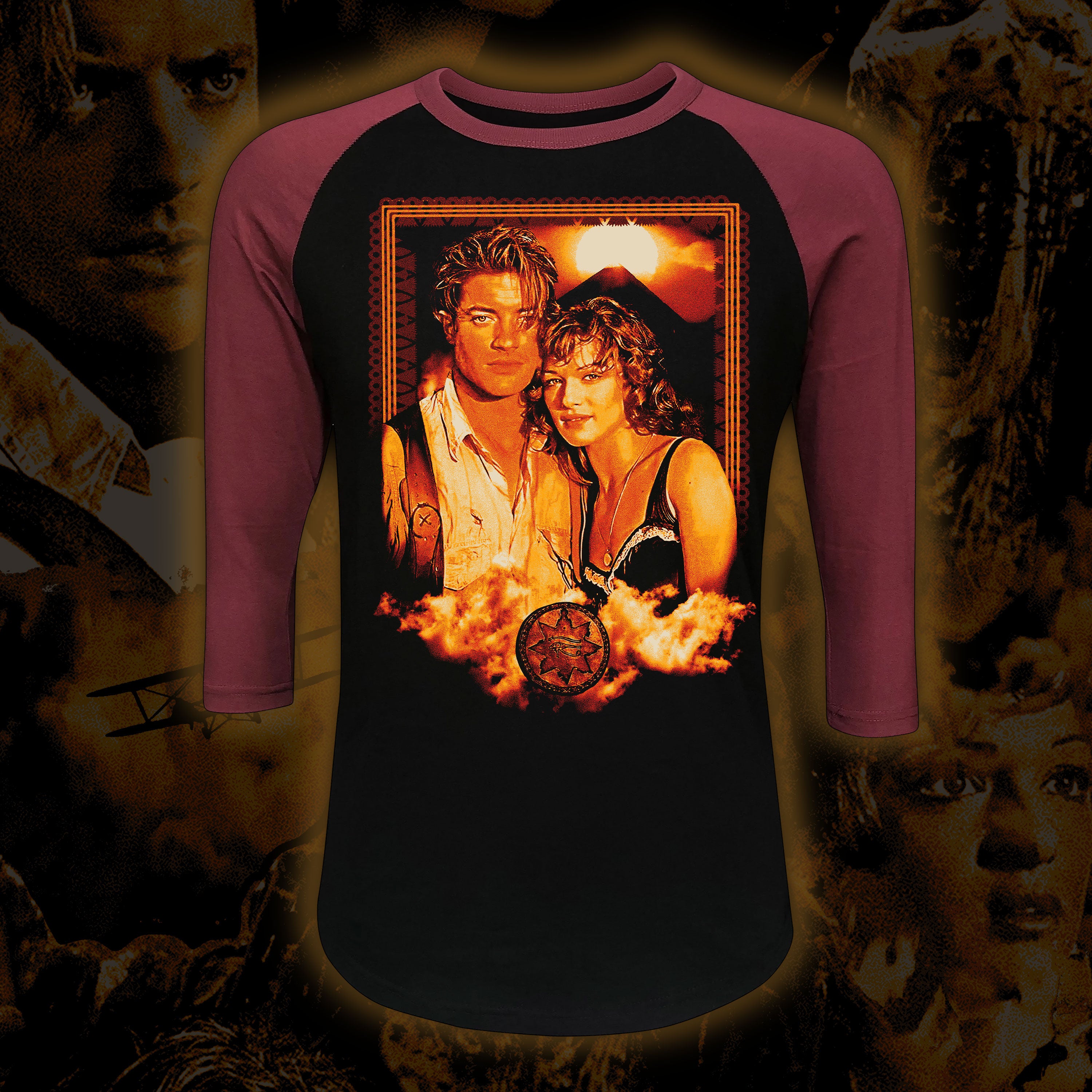 PRE-ORDER: The Librarian and the Adventurer – Baseball tee