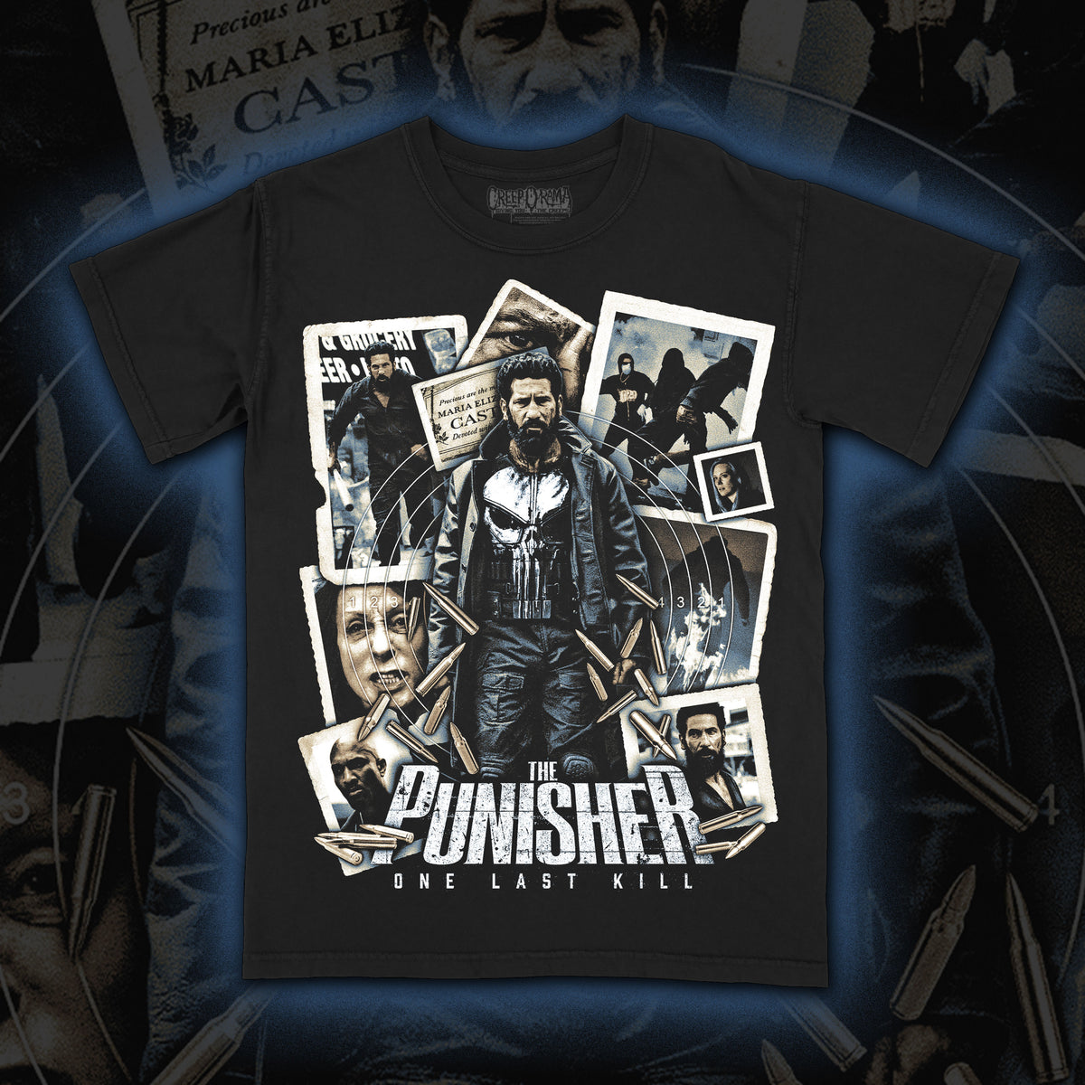 The Punisher “One Last Kill” Premium tee