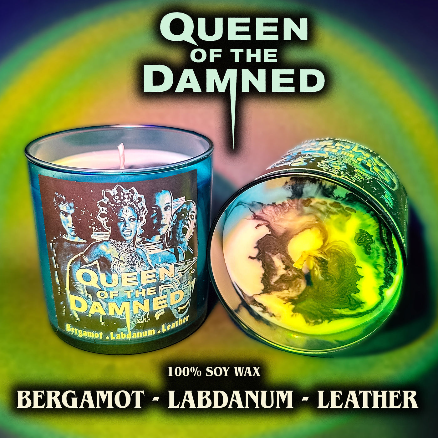 Queen of the Damned Horror Candle