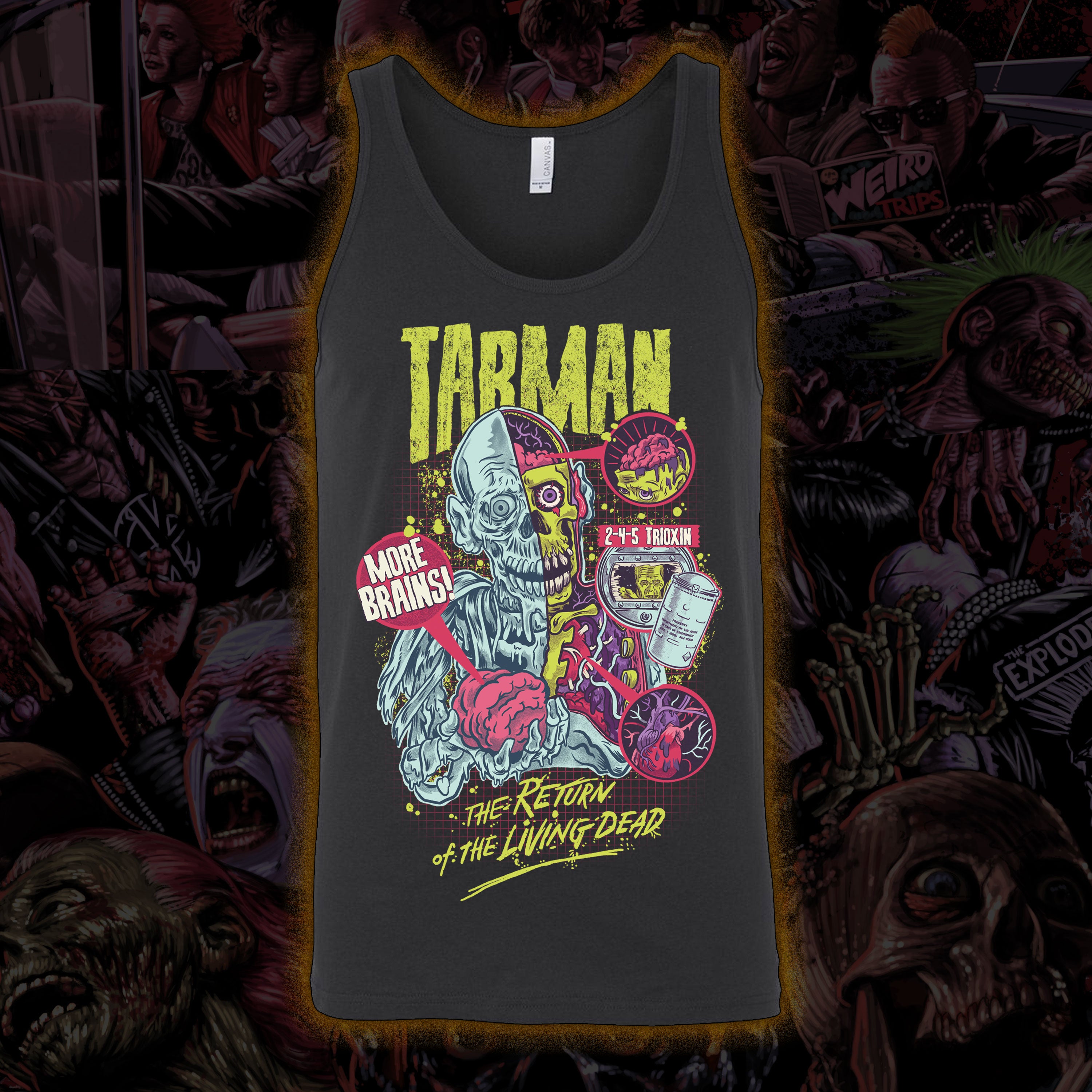 The Return of the Living Dead “More Brains” Tank top