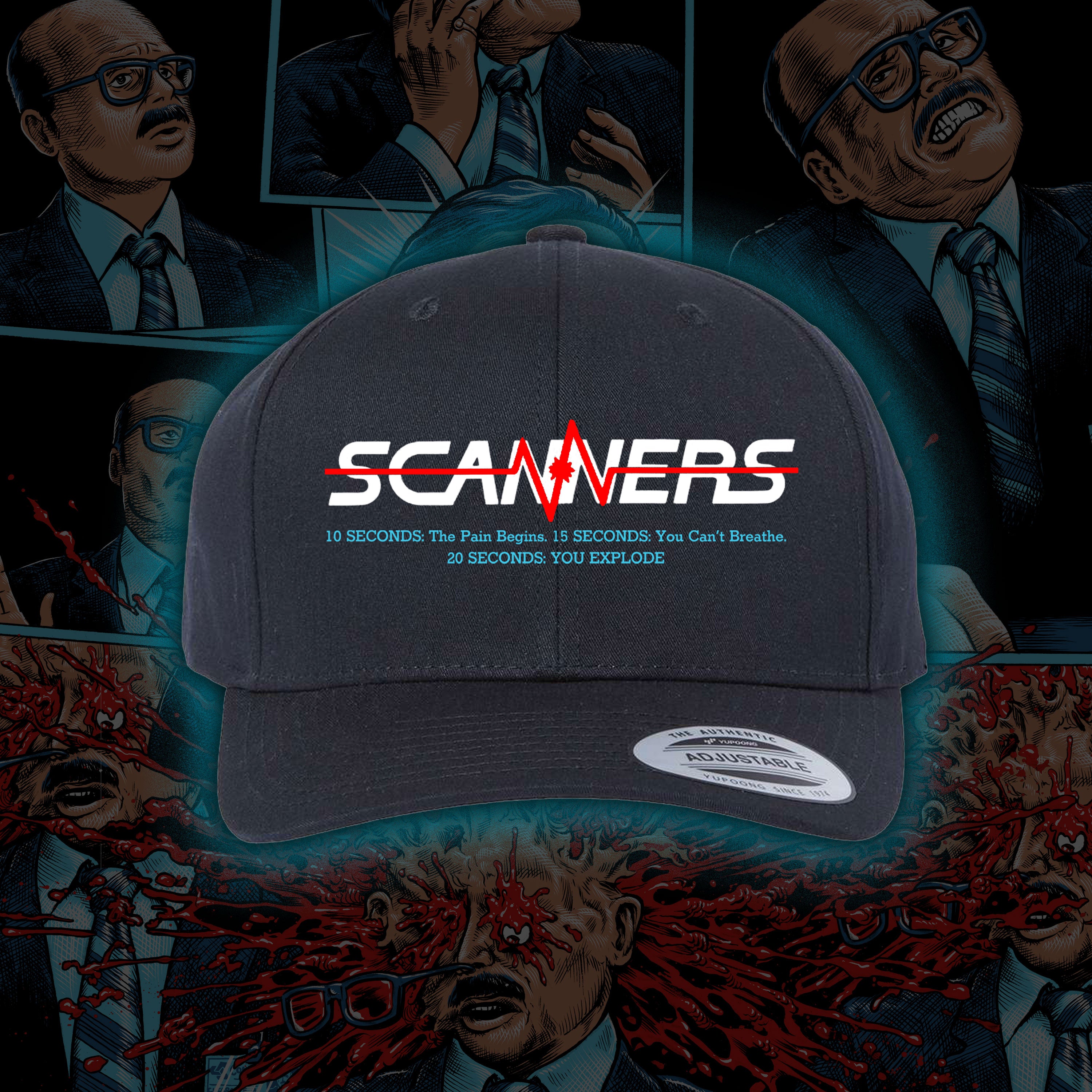 PRE-ORDER: Scanners – Embroidered Snapback Hat