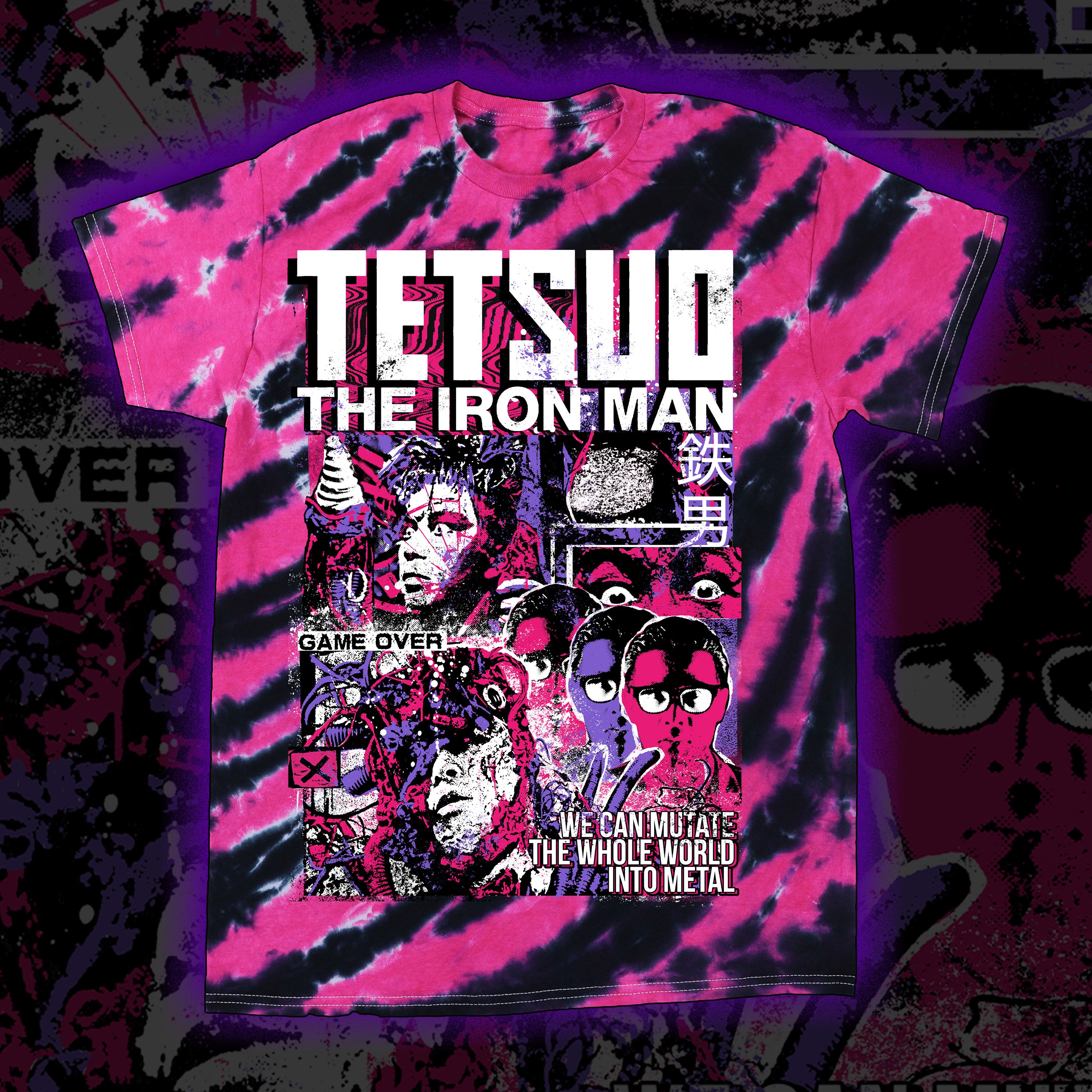 Tetsuo "Beautiful Hate Mechanism" Tie dye