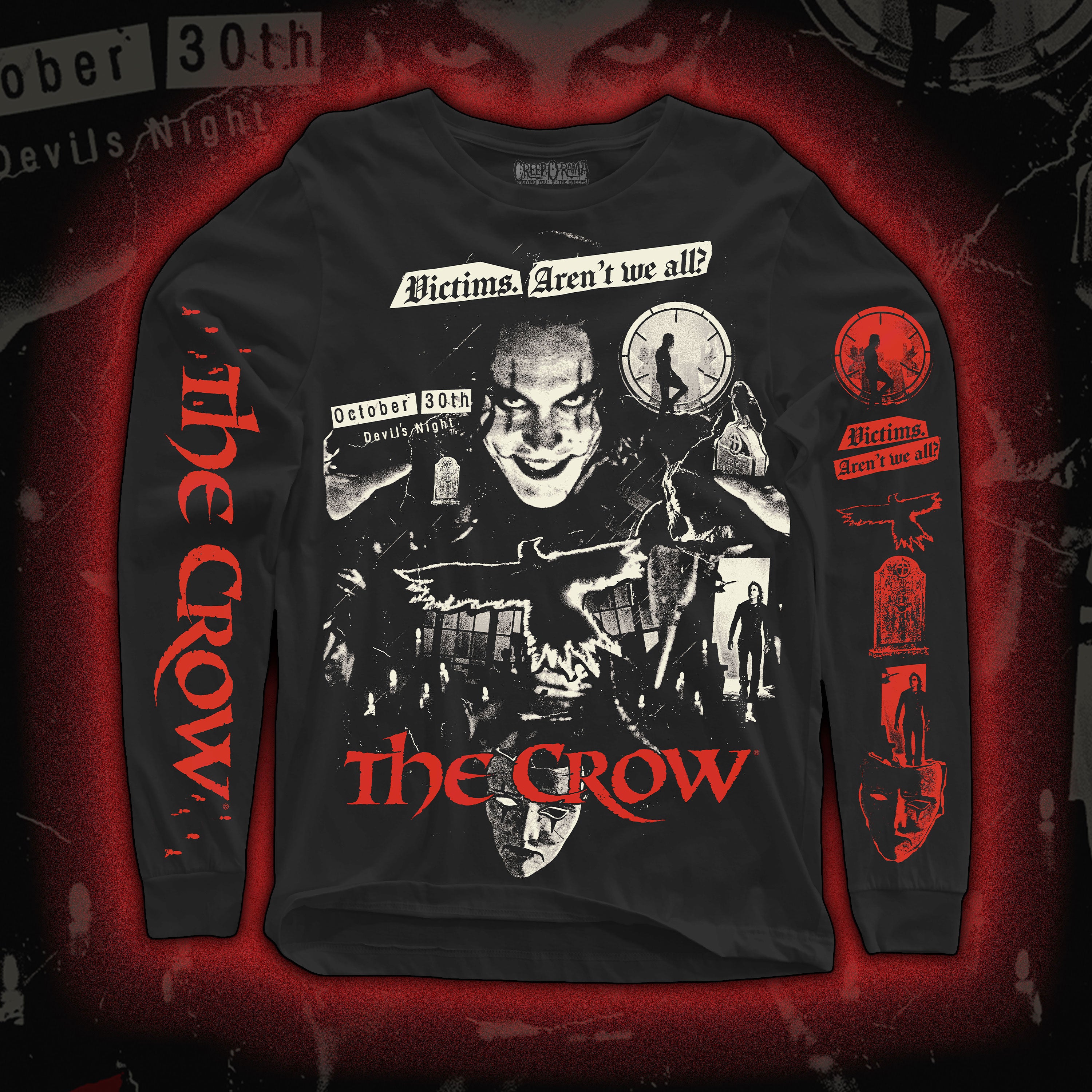 PRE-ORDER: The Crow “Victims” Regular long sleeve