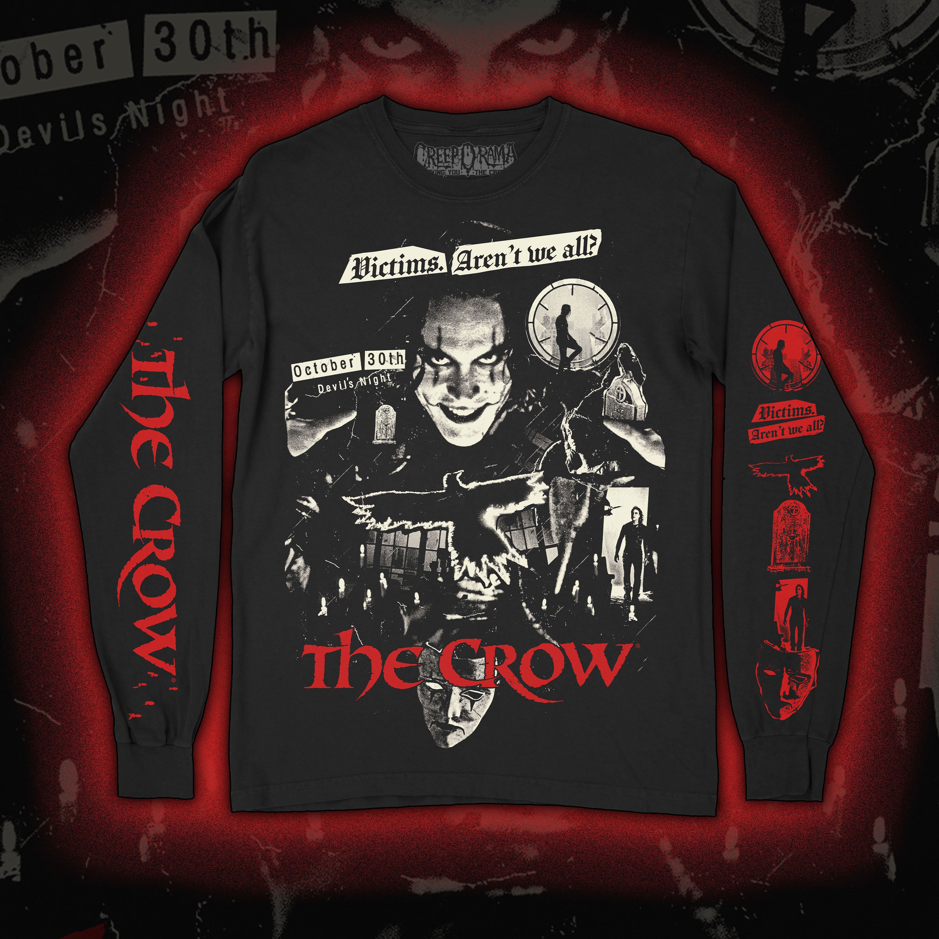 PRE-ORDER: The Crow “Victims” Premium long sleeve