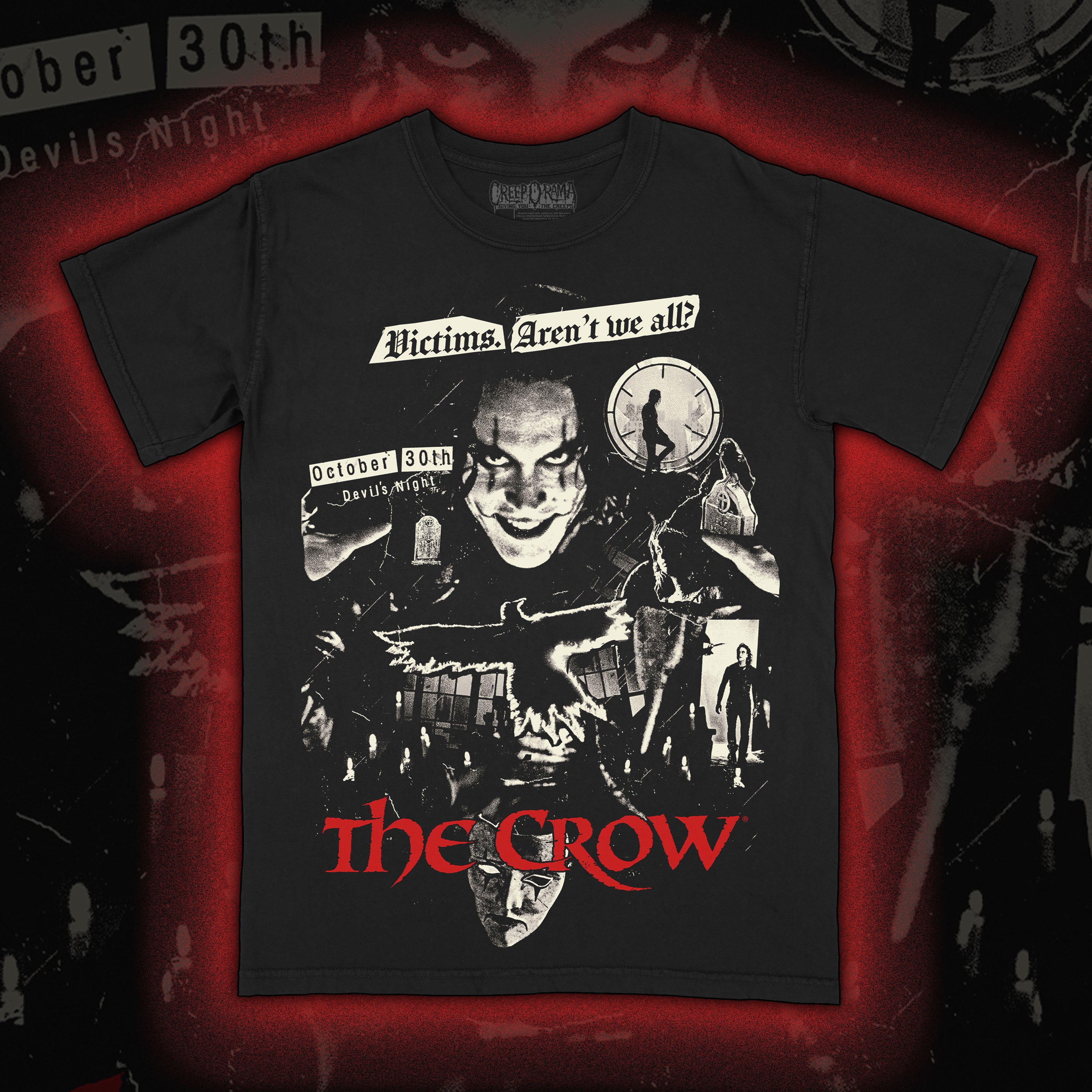 PRE-ORDER: The Crow “Victims” Premium tee