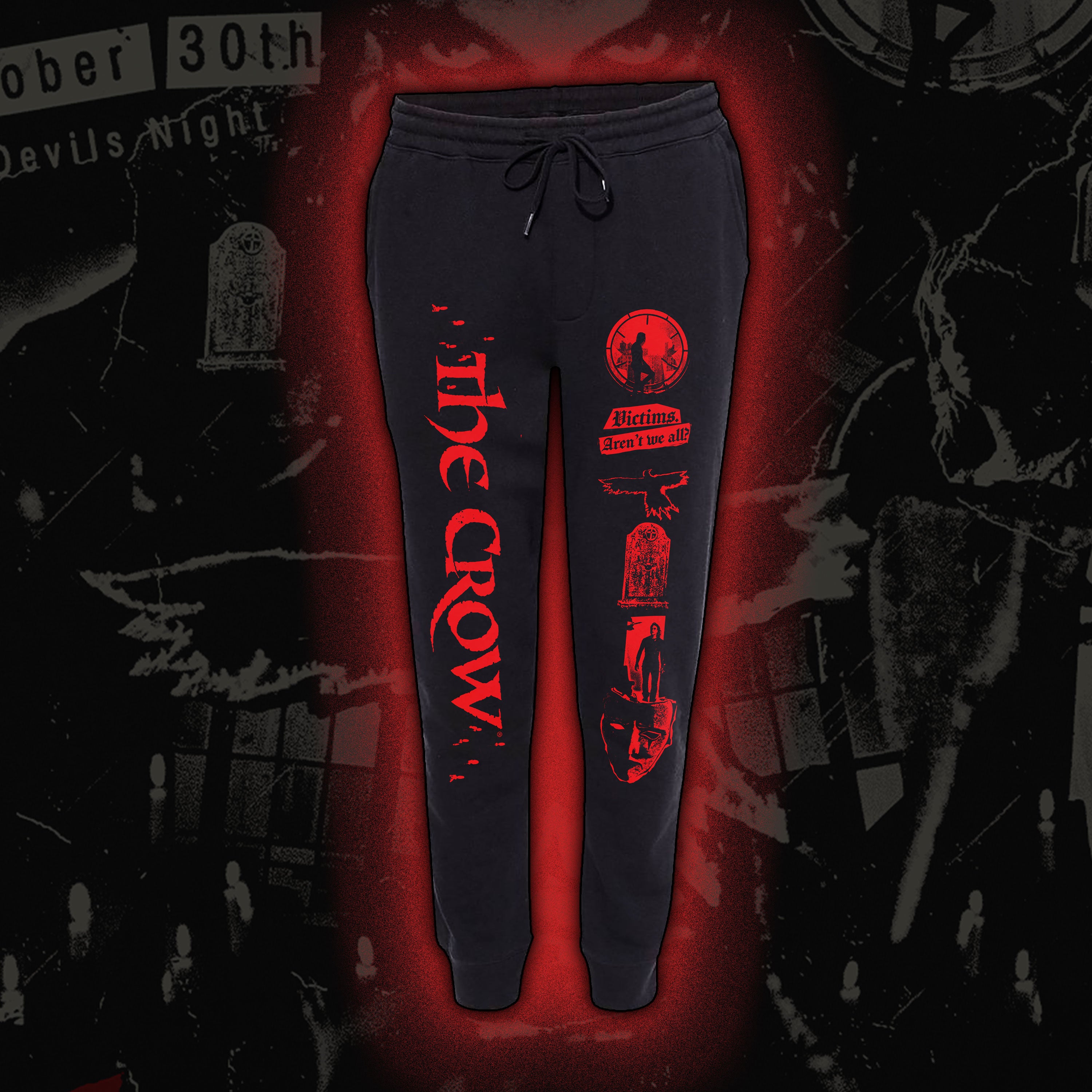 PRE-ORDER: The Crow “Victims” Joggers