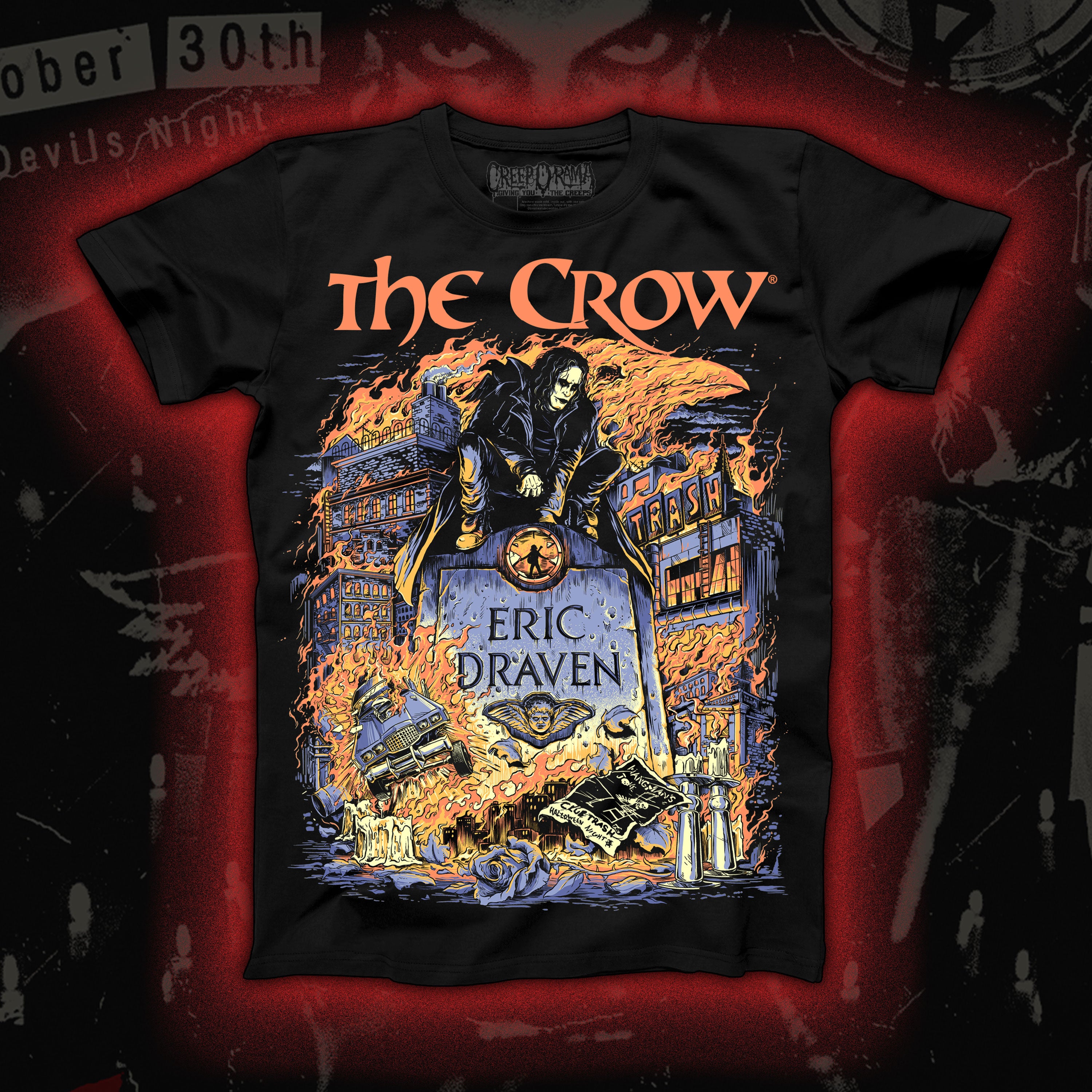 PRE-ORDER: The Crow “Devil’s Night” Regular tee
