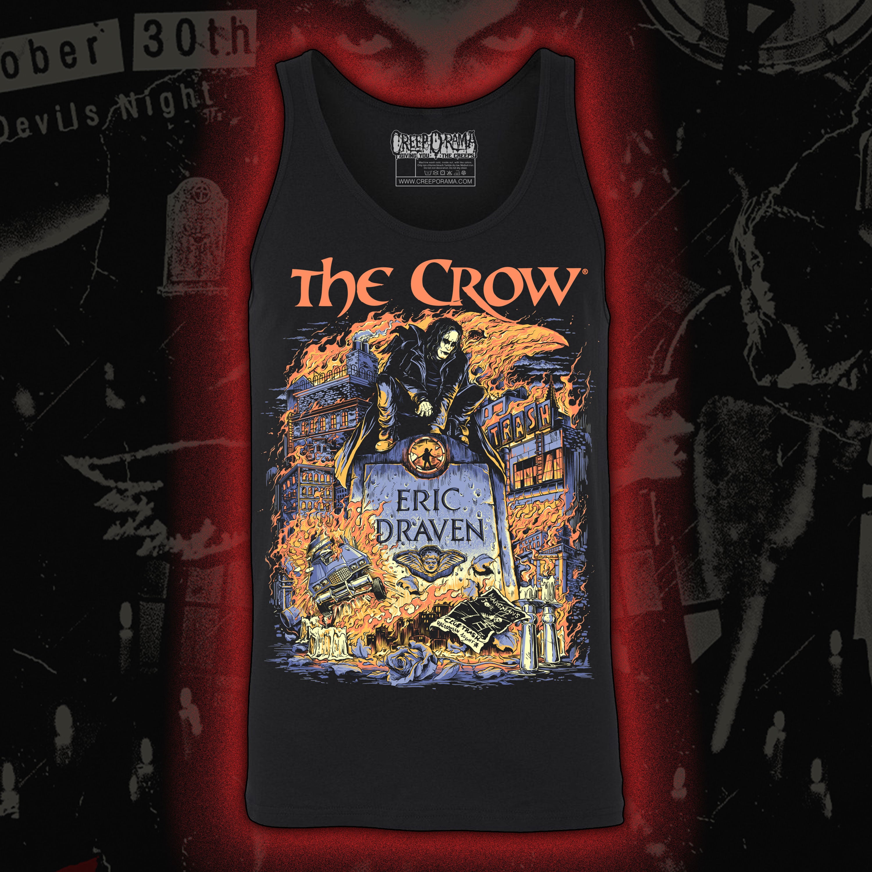 PRE-ORDER: The Crow “Devil’s Night” Tank top