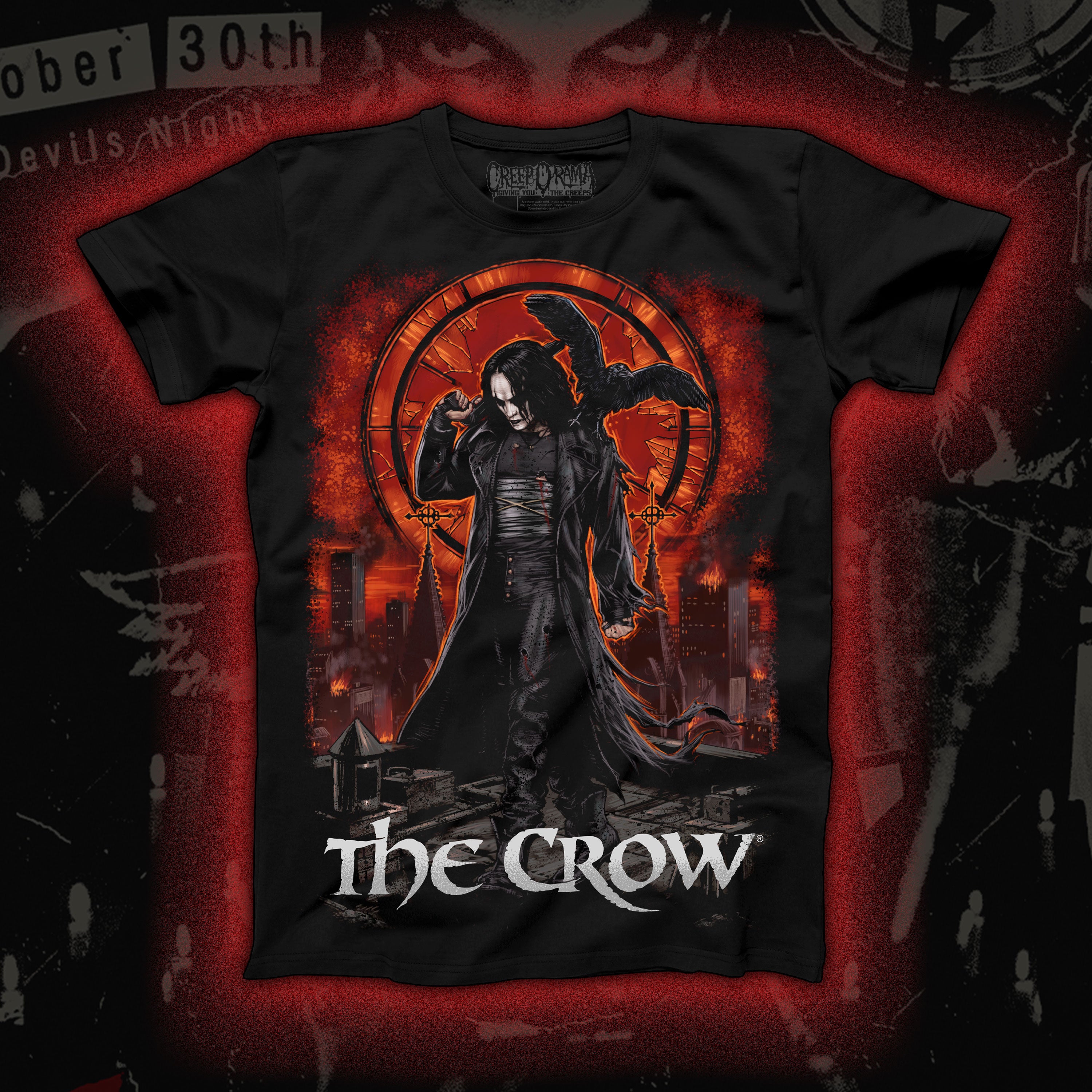PRE-ORDER: The Crow “Death is Coming” Regular tee
