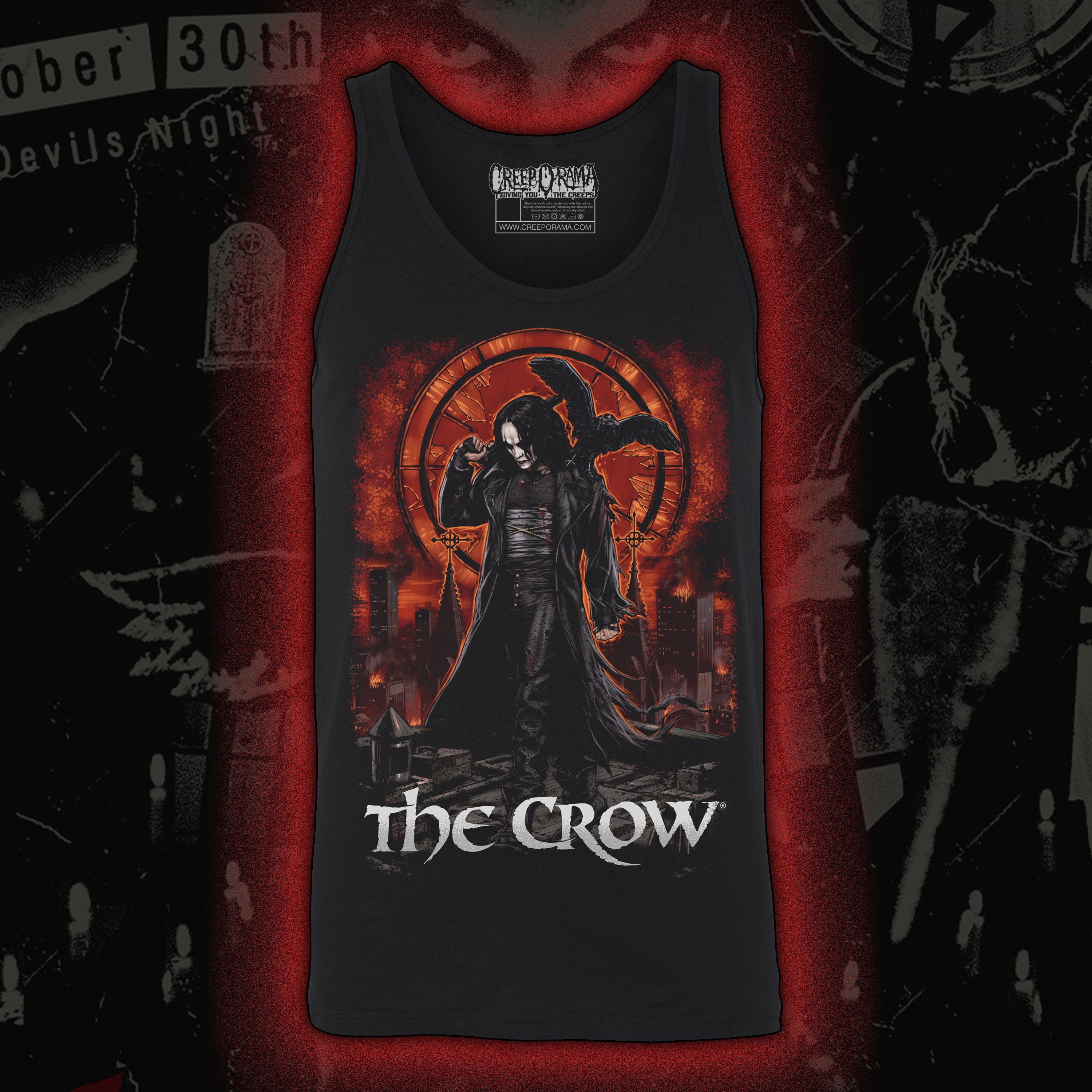 PRE-ORDER: The Crow “Death is Coming” Tank top