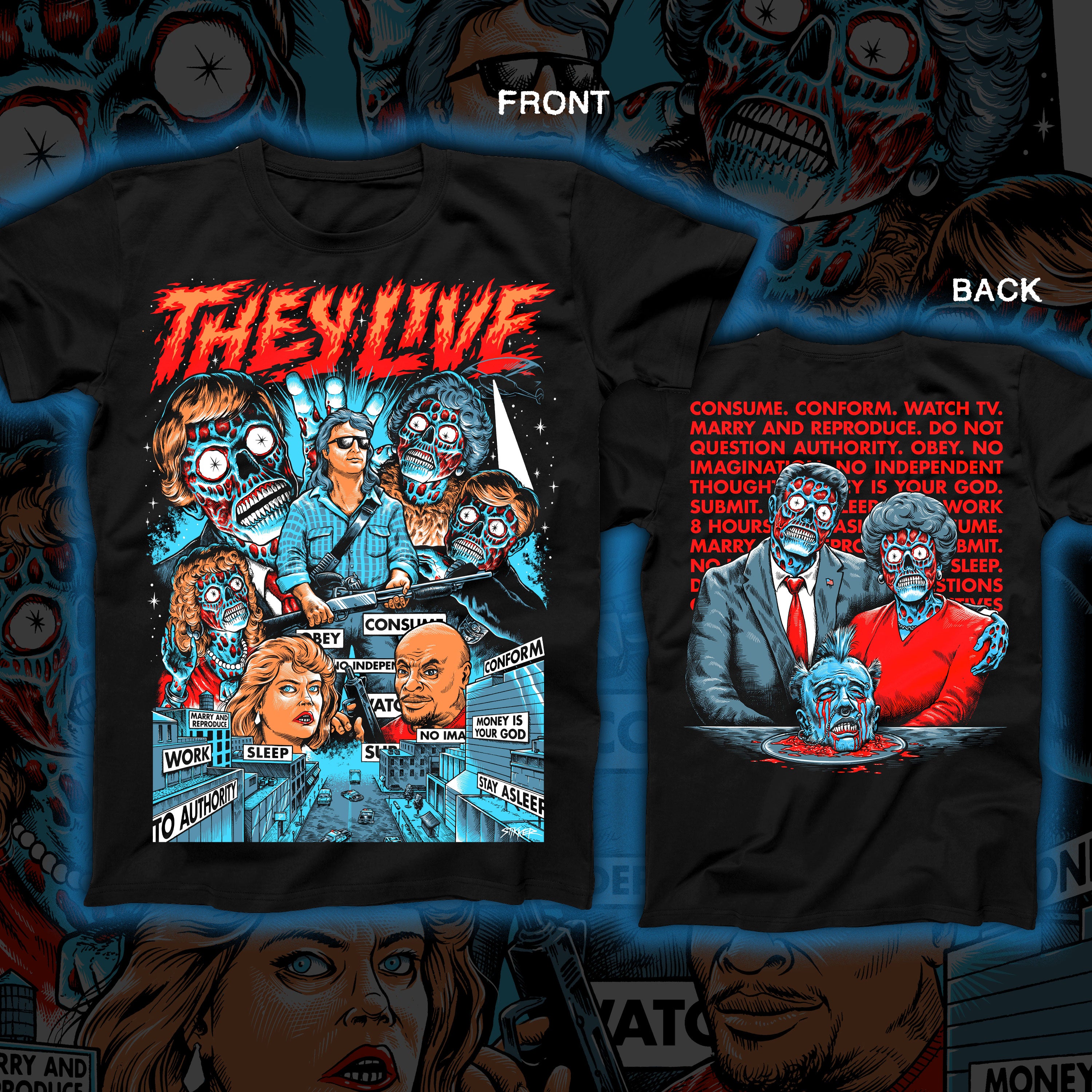 PRE-ORDER: They Live “Conform” Regular tee