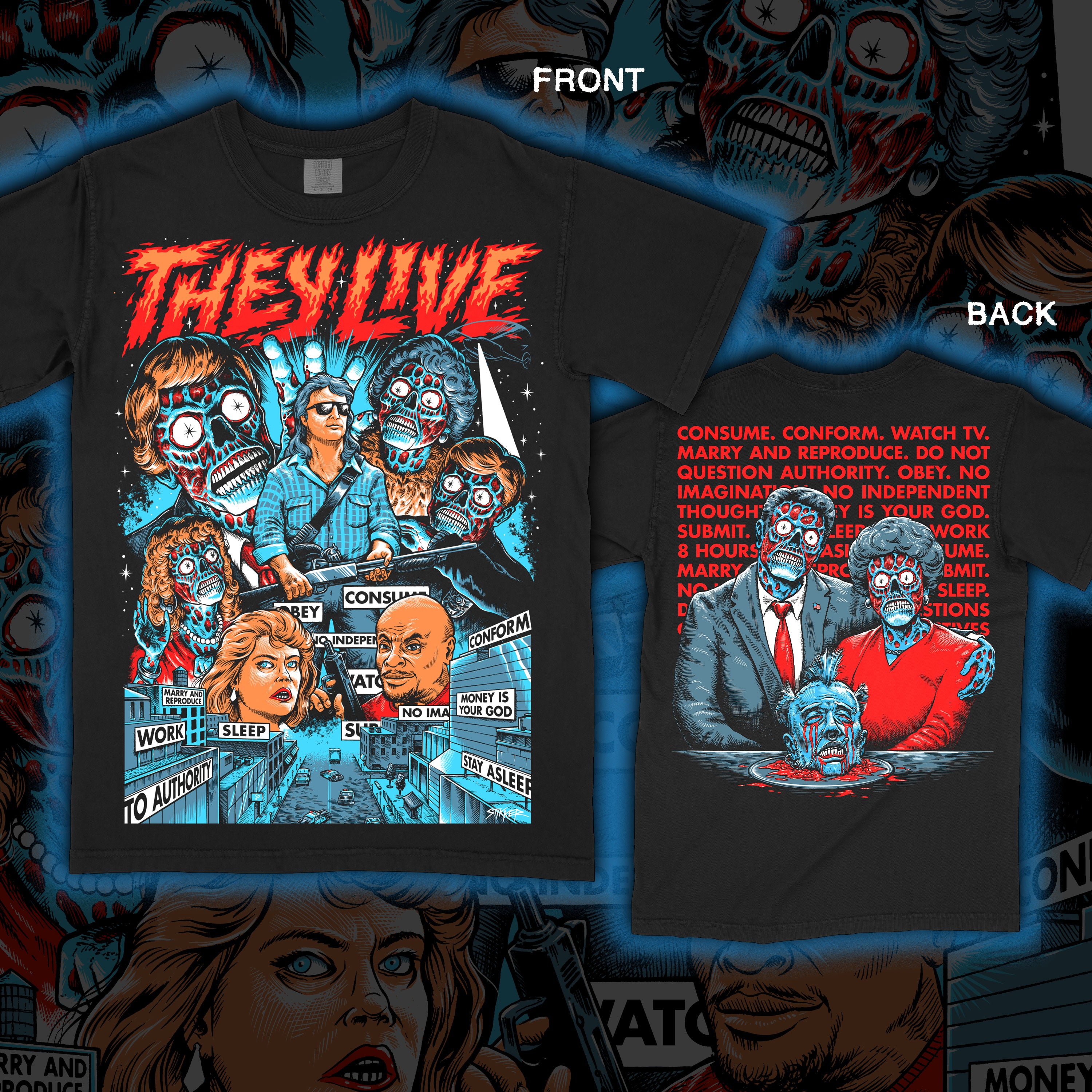 PRE-ORDER: They Live “Conform” Premium tee