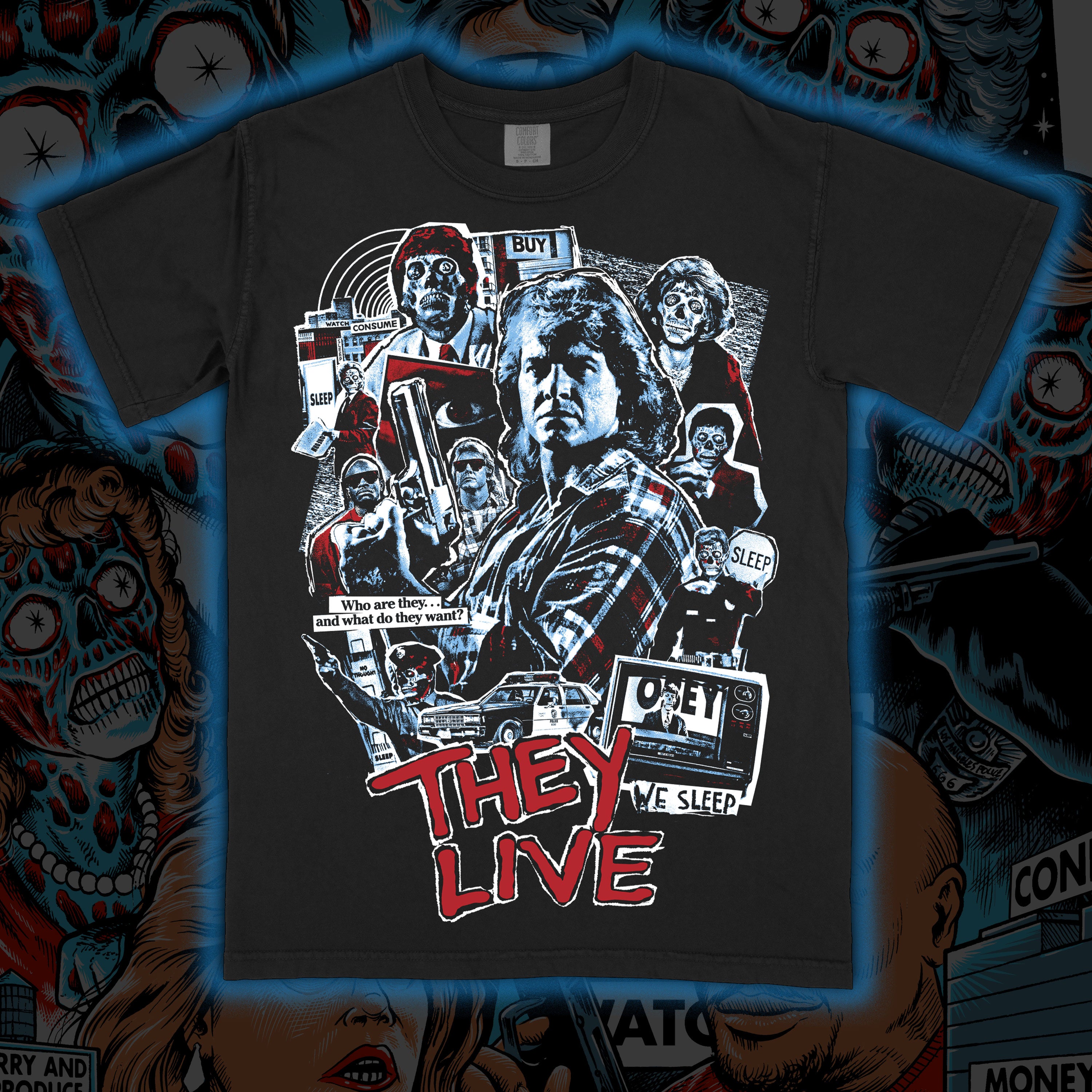 PRE-ORDER: They Live “Sleep” Premium tee