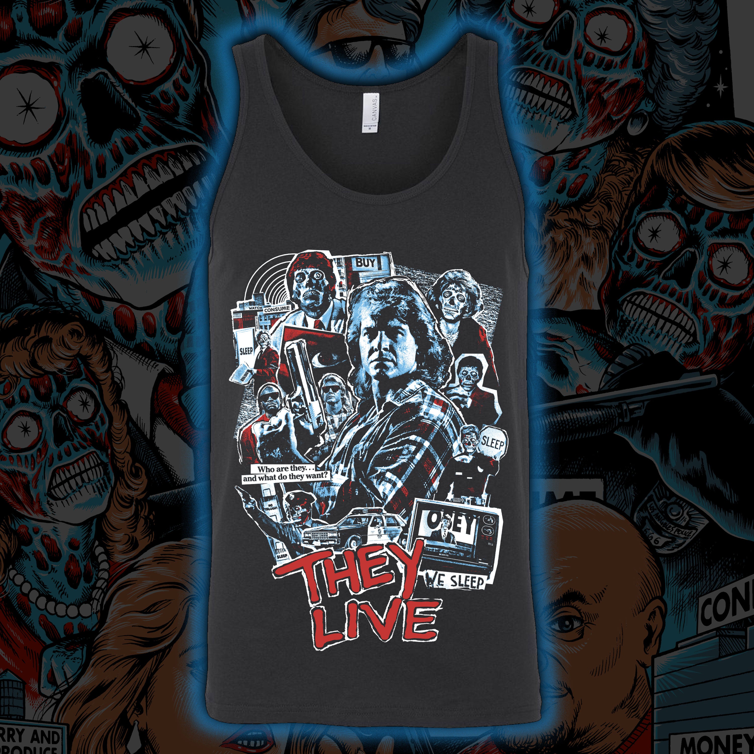 PRE-ORDER: They Live “Sleep” Tank top