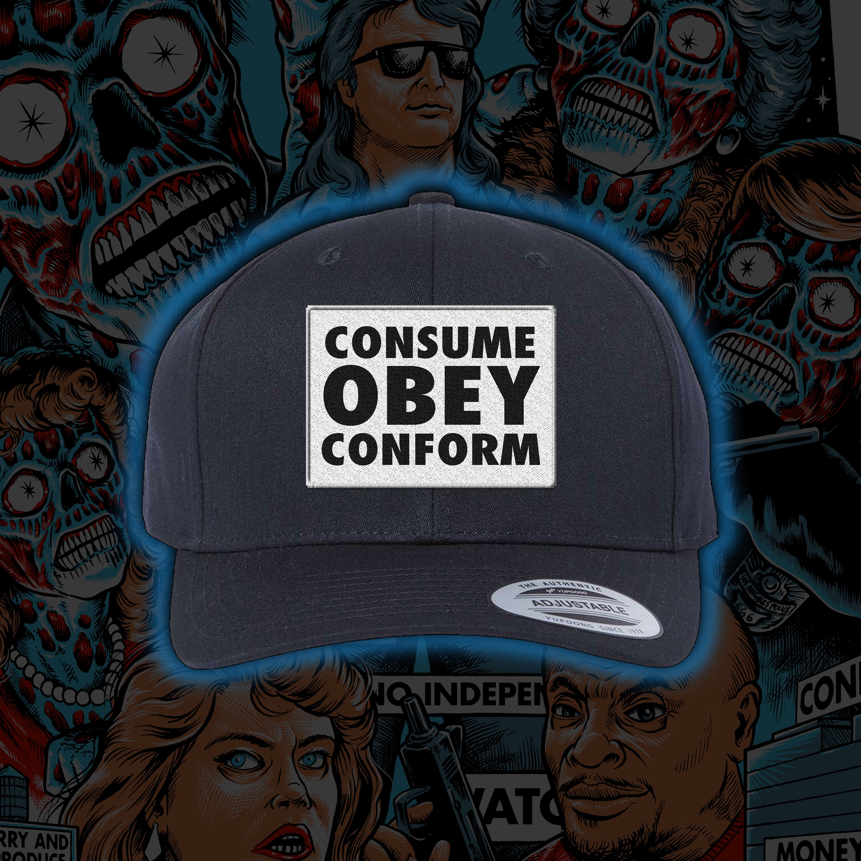 PRE-ORDER: They Live – Embroidered Snapback Hat