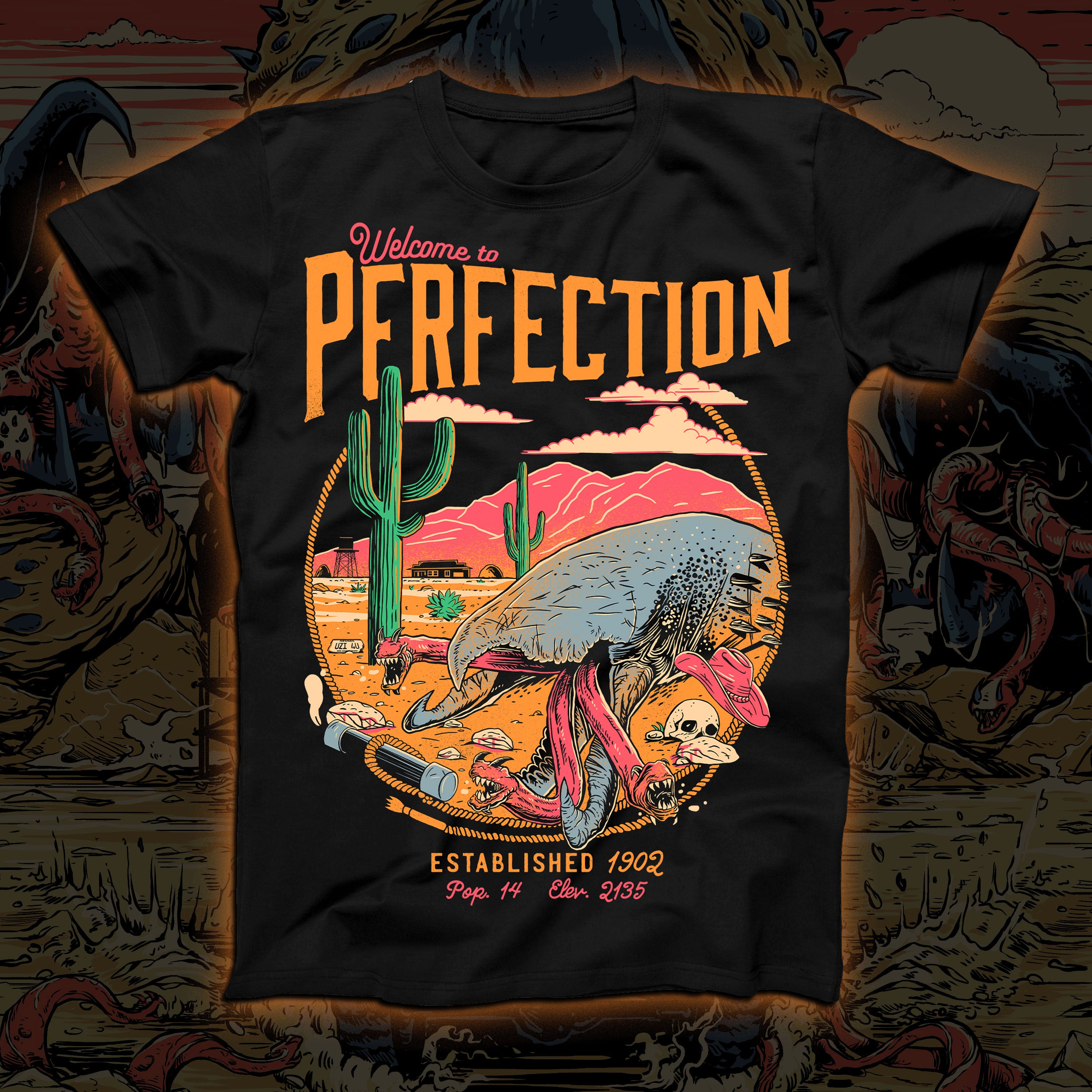 Tremors “Welcome to Perfection” Regular tee