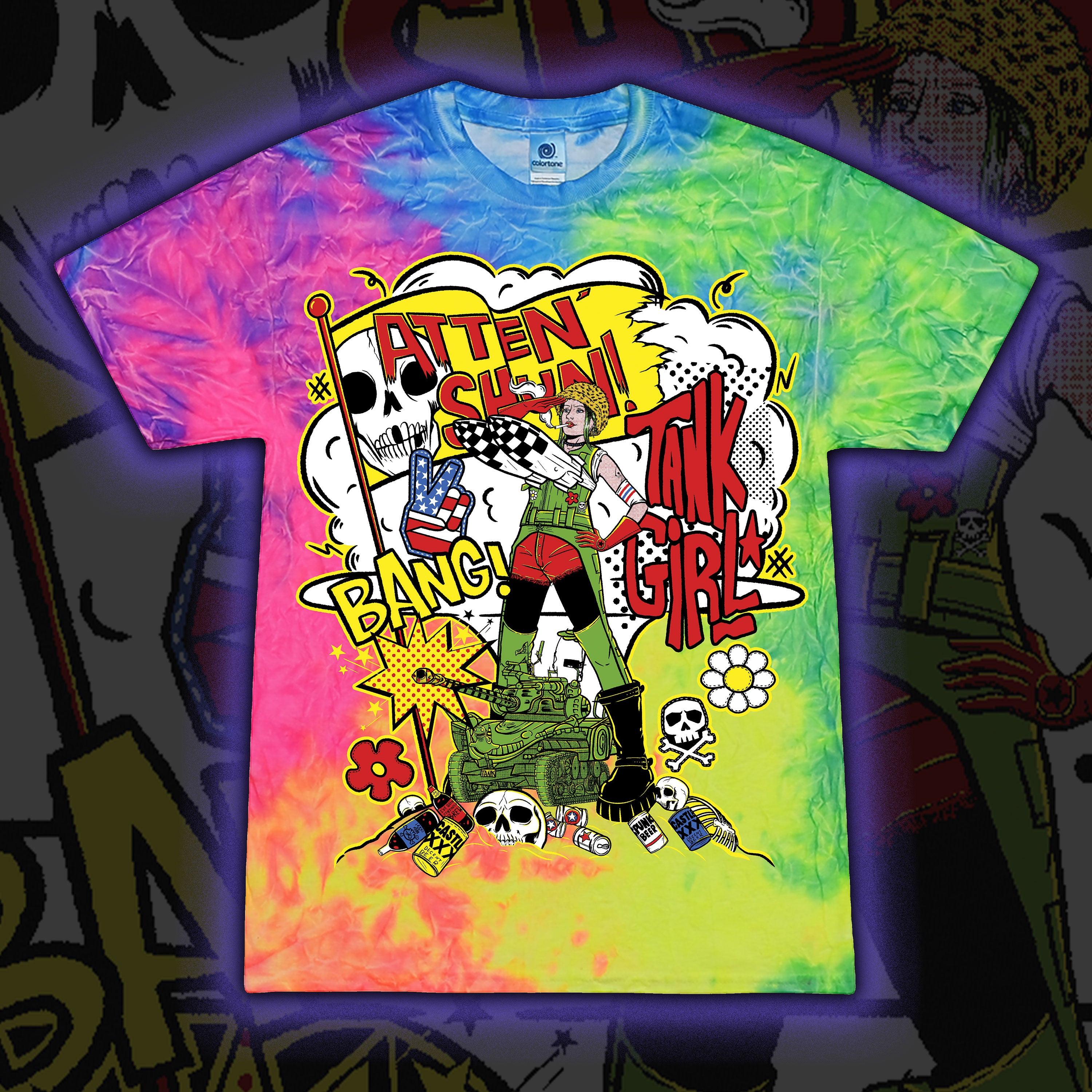 Tank Girl – Tie dye