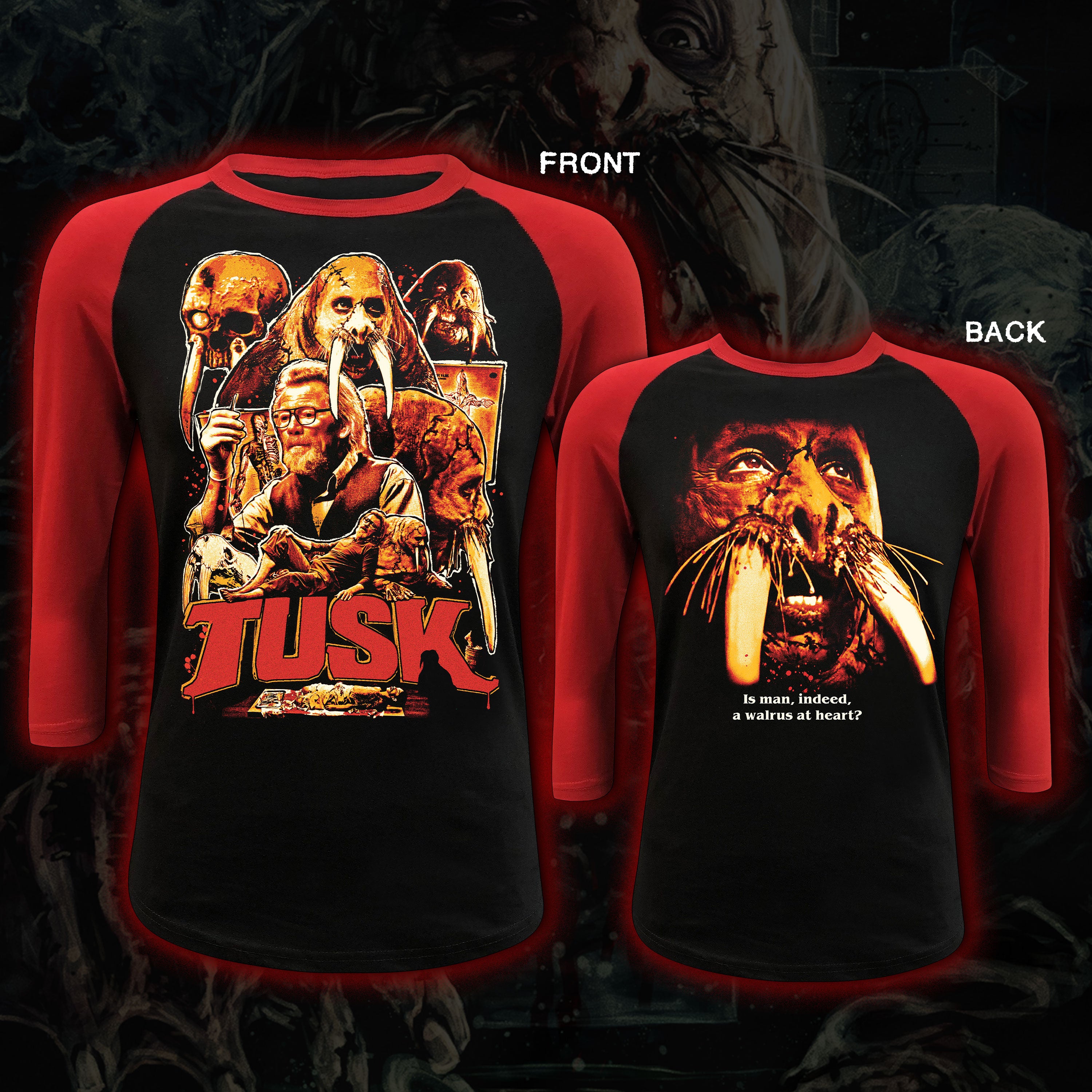 PRE-ORDER: Tusk – Baseball tee