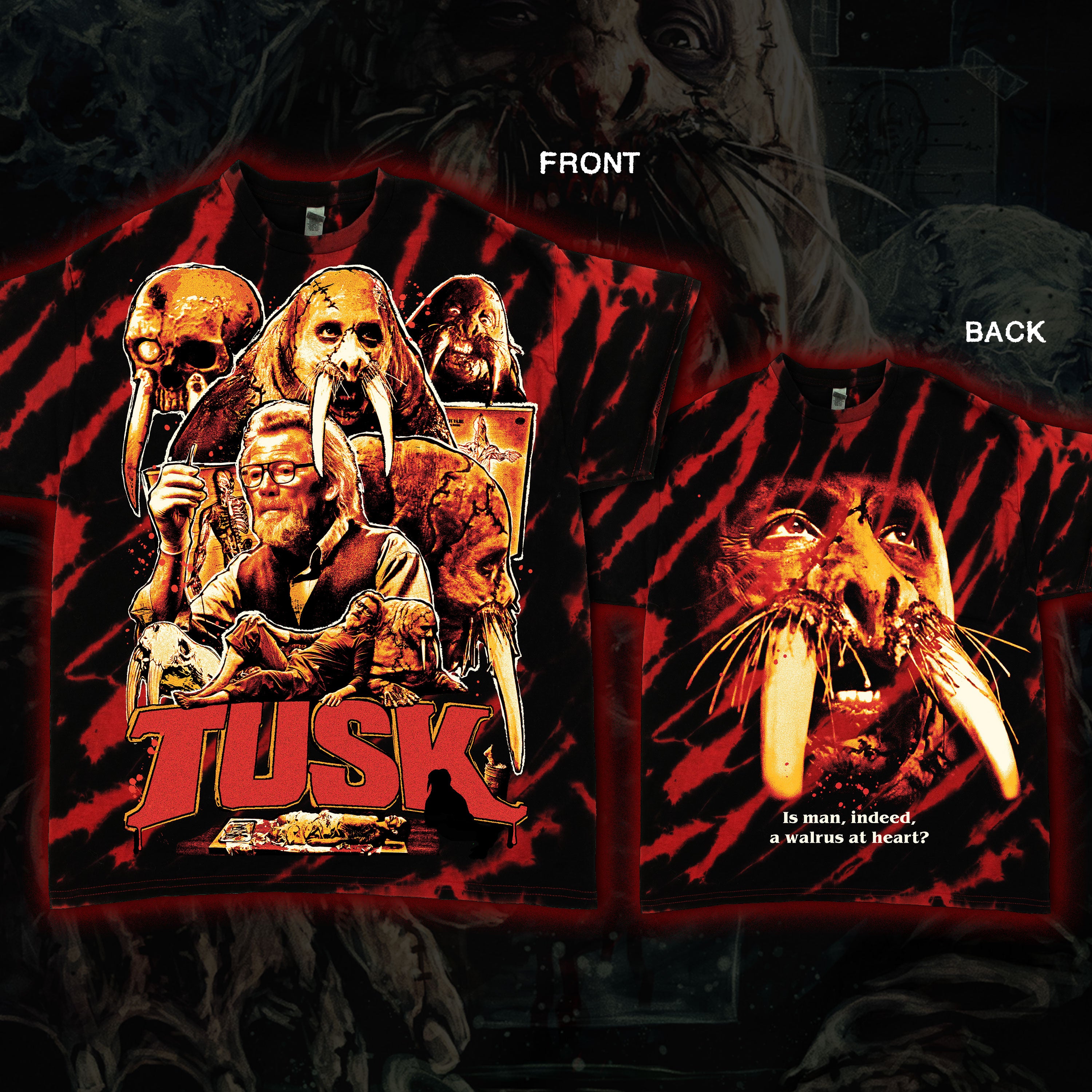 PRE-ORDER: Tusk “A Walrus at Heart” Tie dye