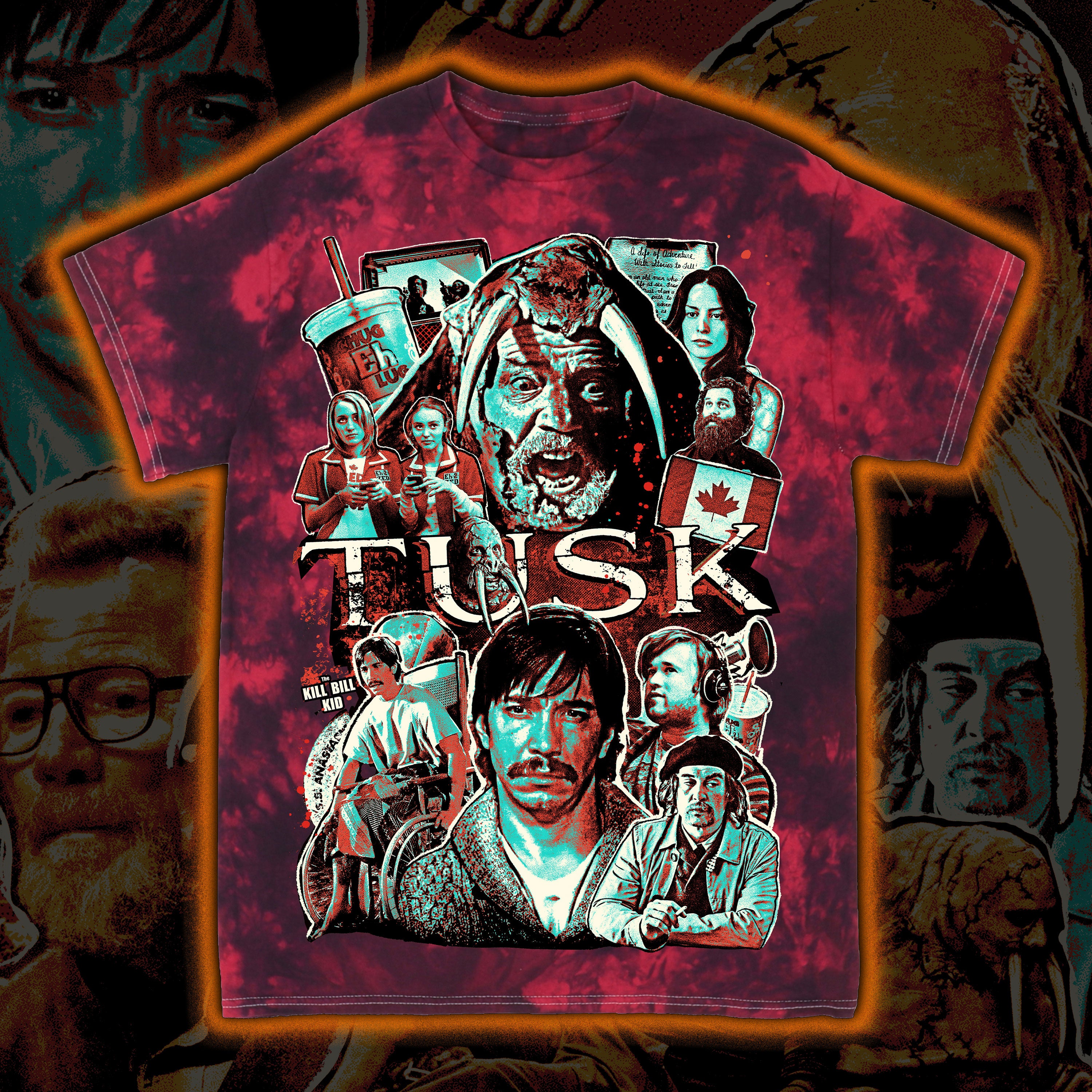 Tusk “Devil Made of the Flesh” Tie dye