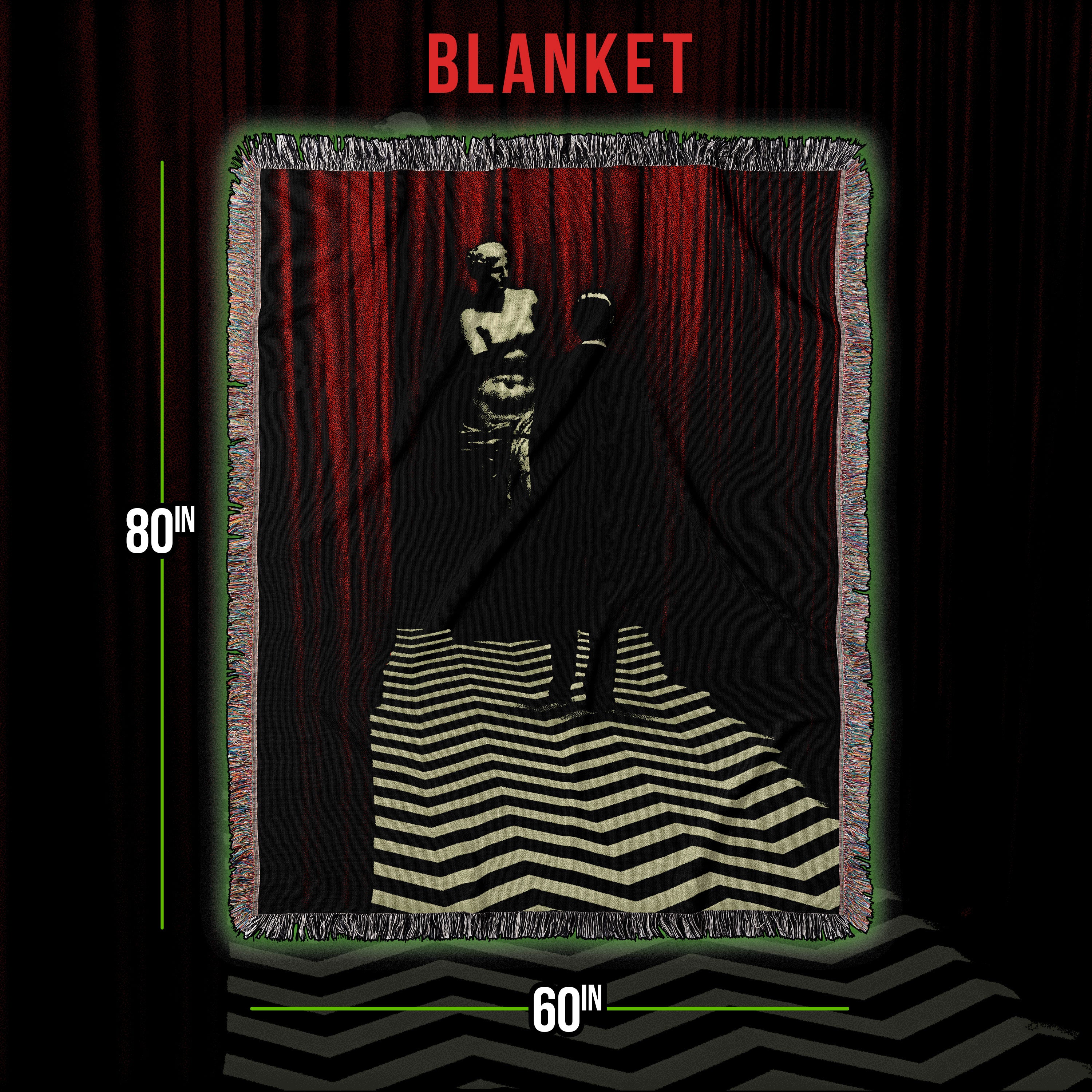 PRE-ORDER: Twin Peaks 60” x 80” Woven Blanket