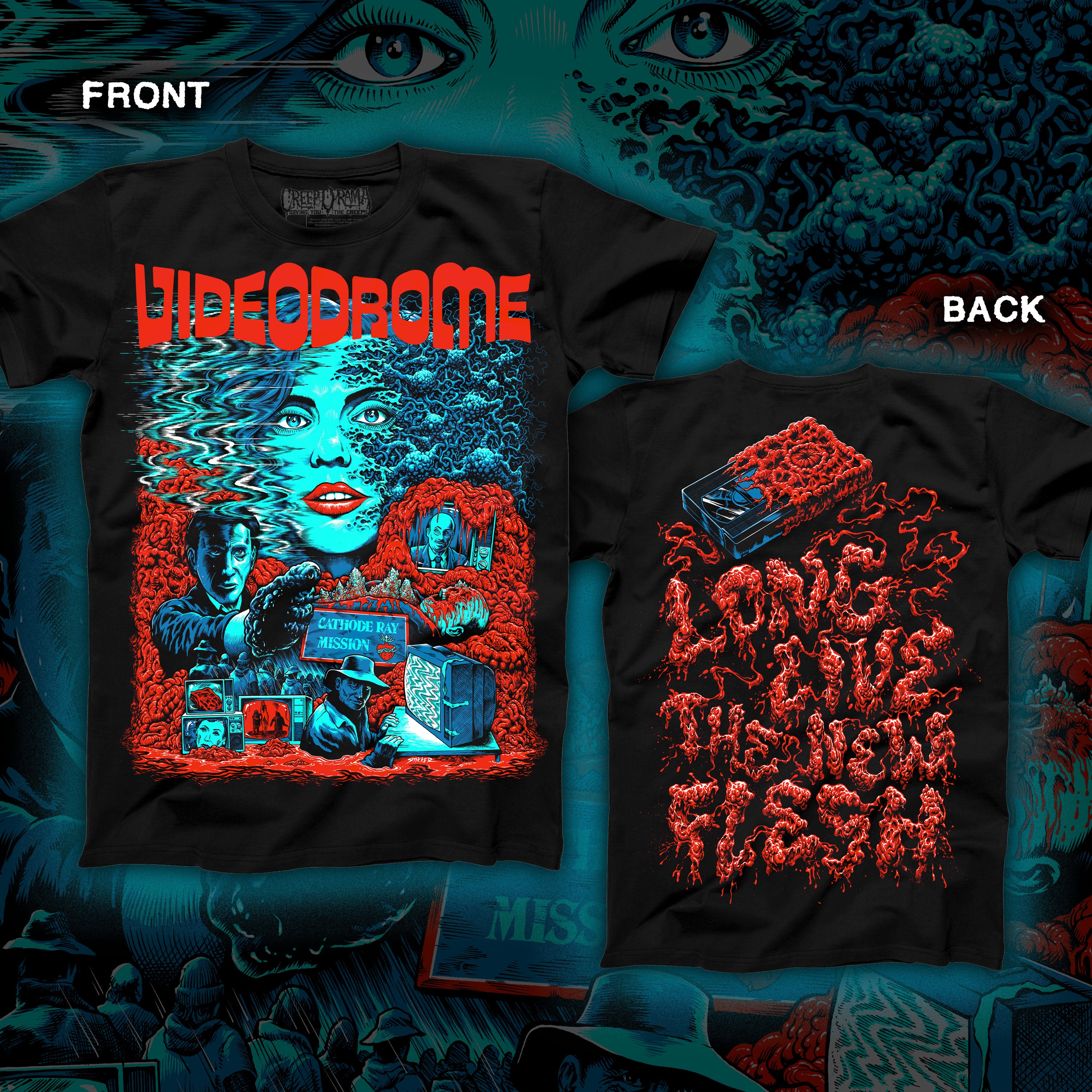 PRE-ORDER: Videodrome – Regular tee