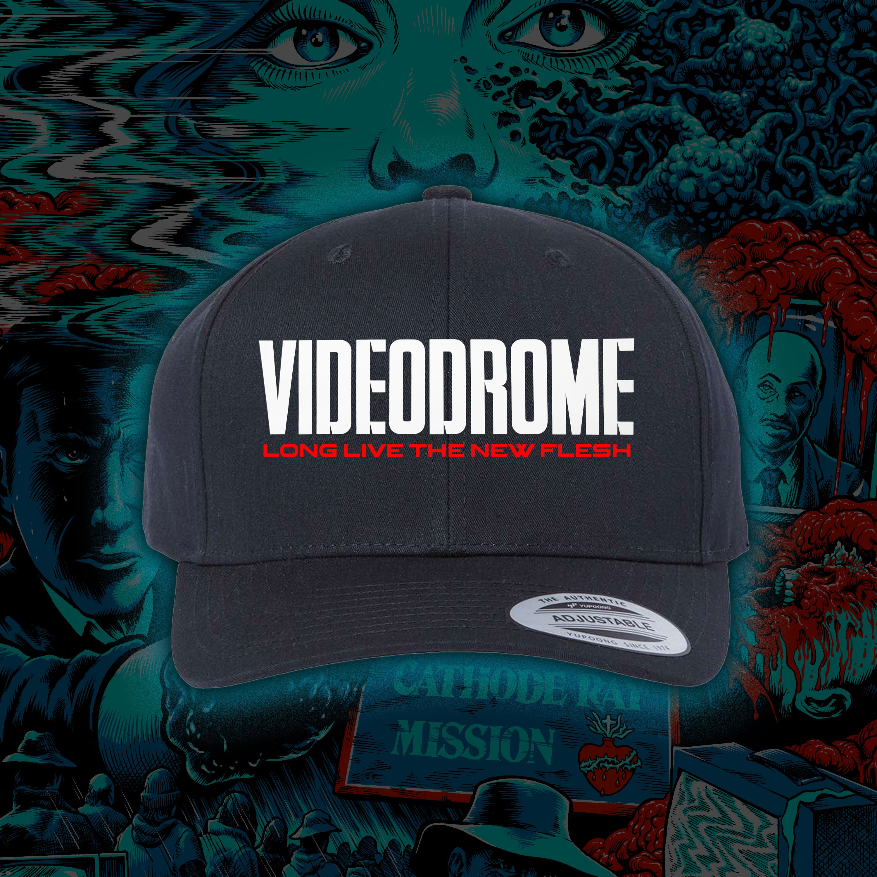PRE-ORDER: Videodrome – Embroidered Snapback Hat