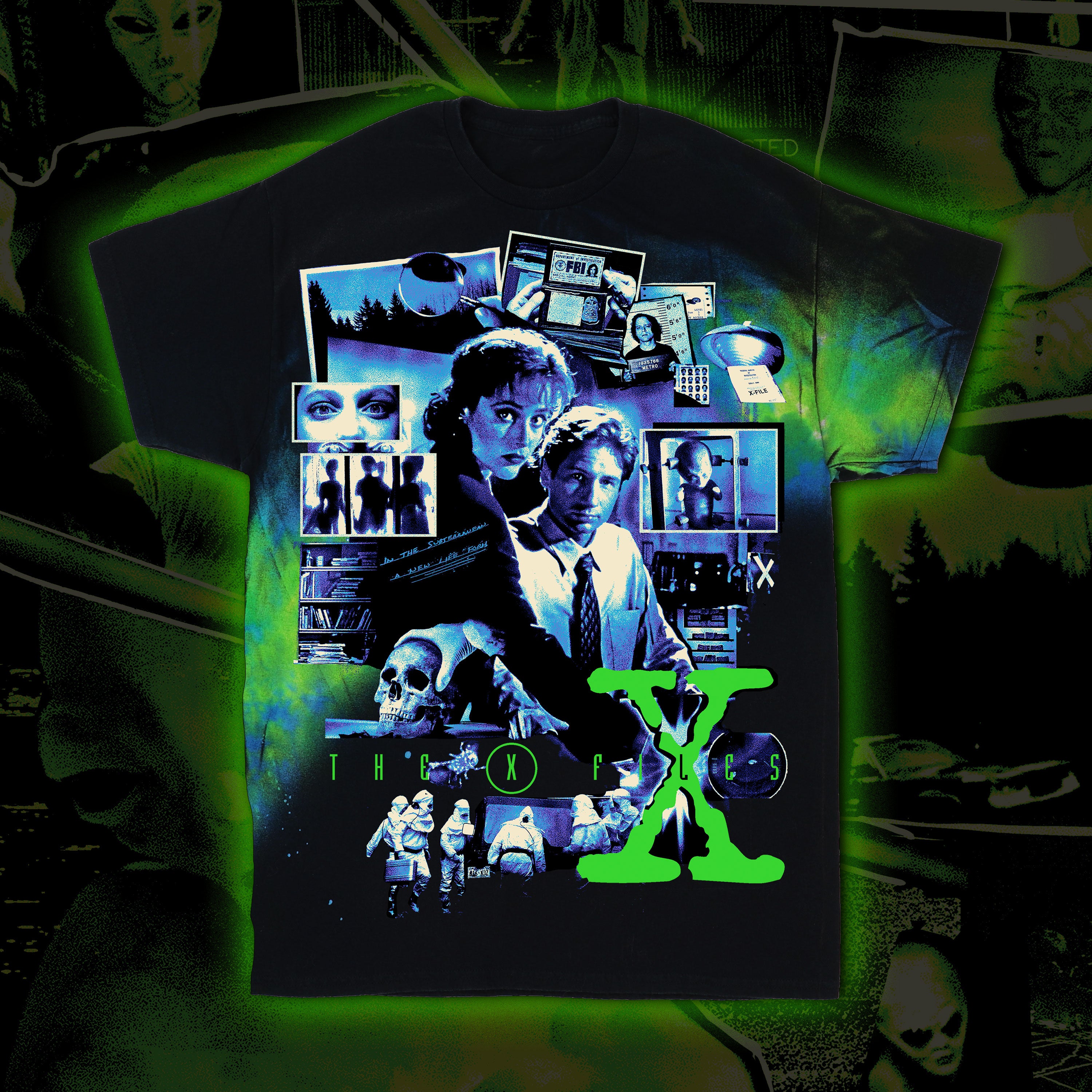 PRE-ORDER: The X-Files “A New Lifeform” Tie dye