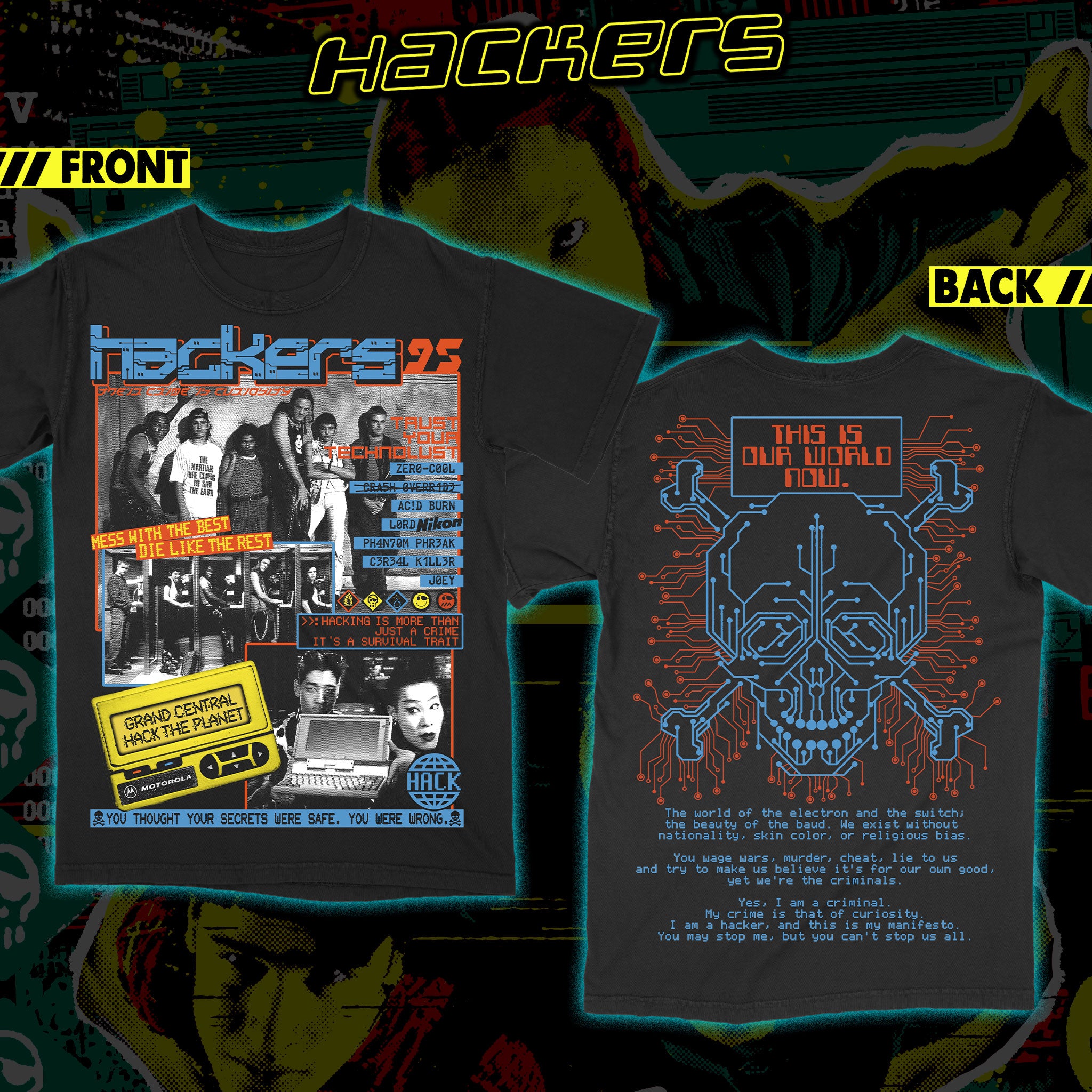 Hackers '95 - Premium tee