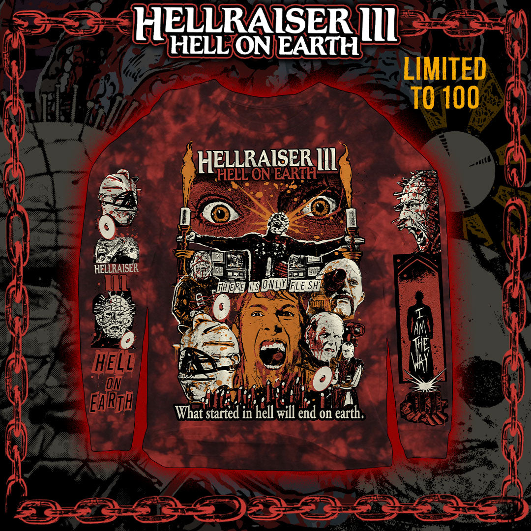 Hellraiser "There Is Only Flesh" Long sleeve
