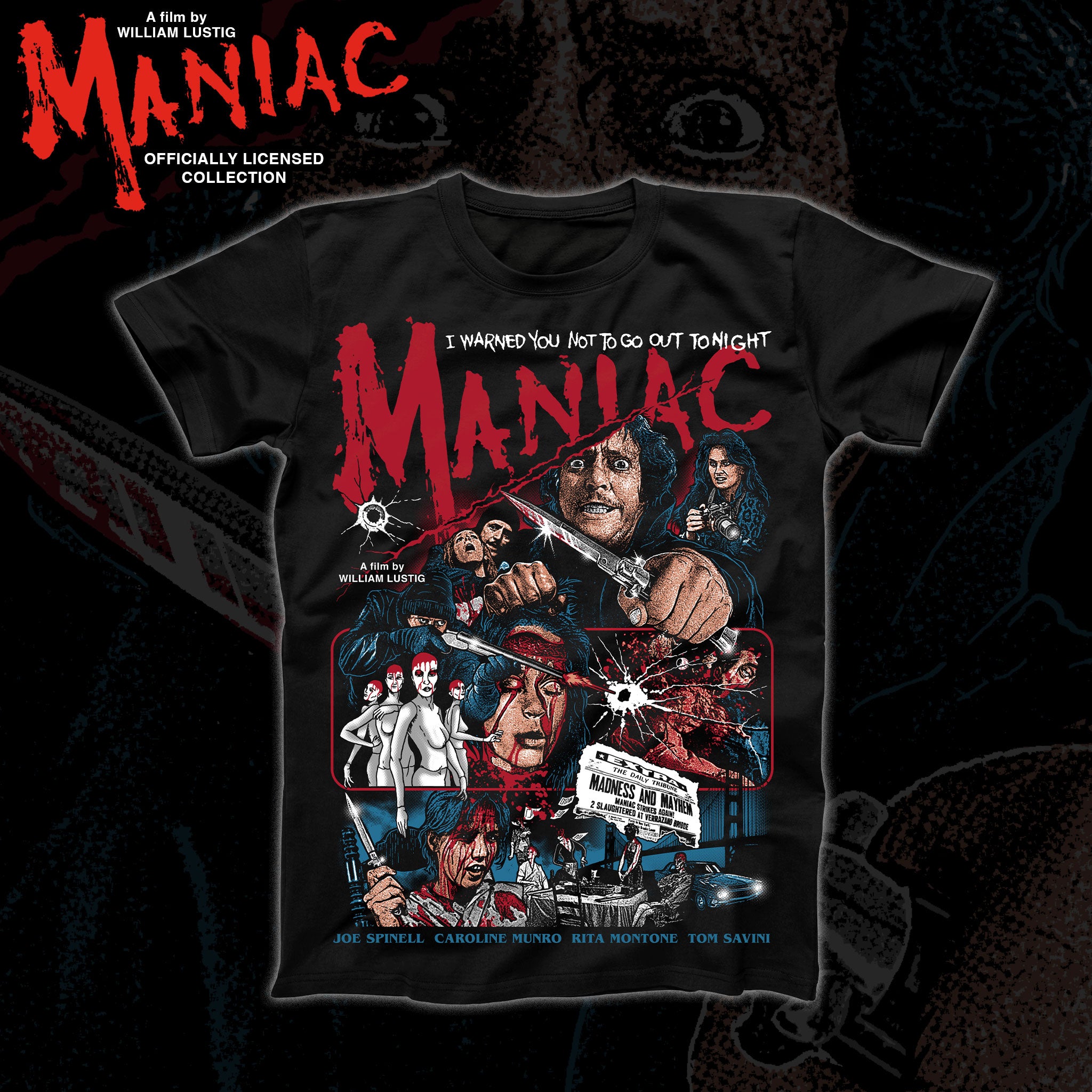 MANIAC "I Warned You" Regular tee