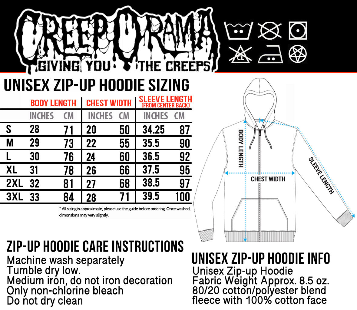 The Thing - Zip Up Hoodie